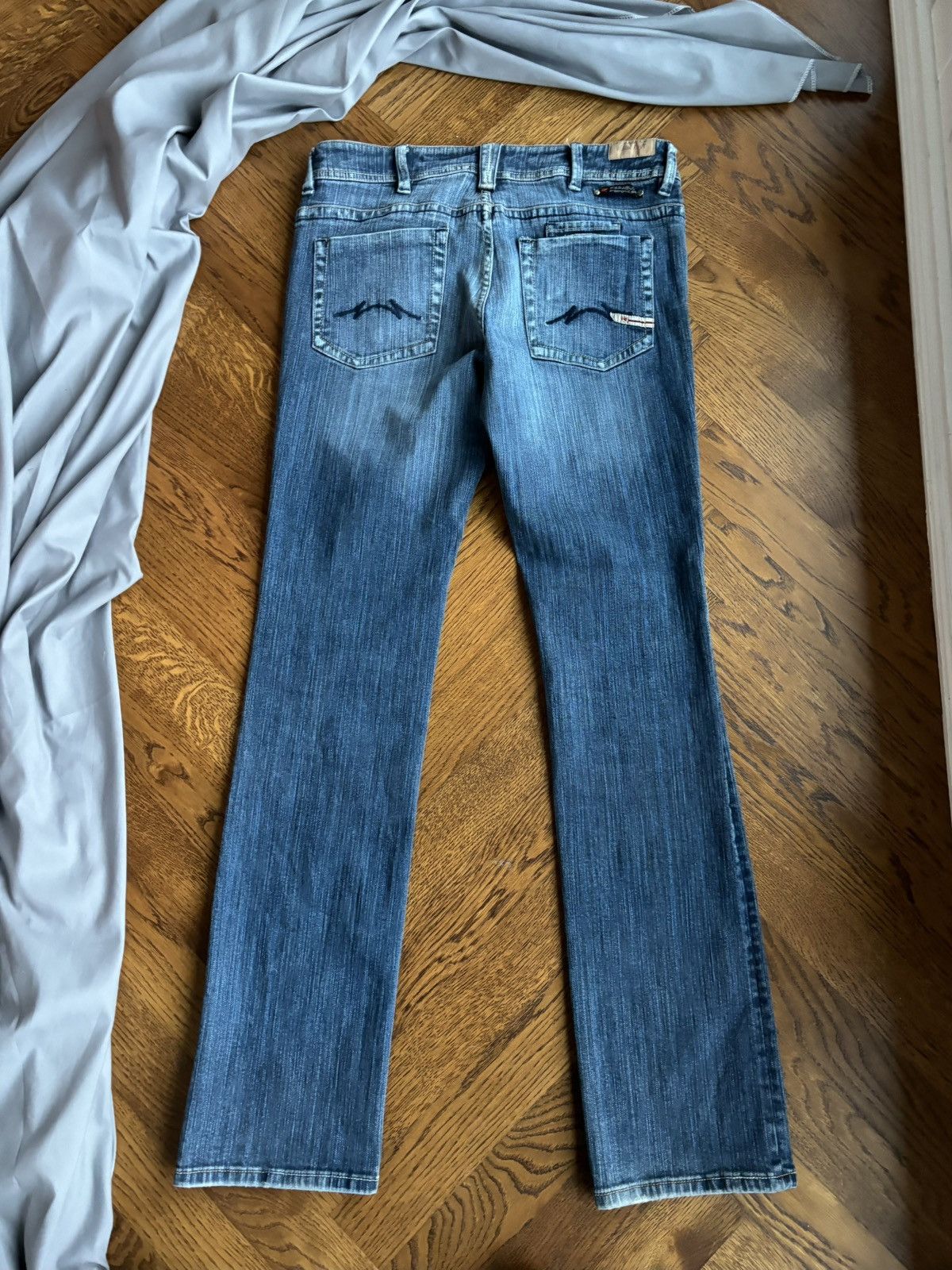 Parasuco × Rocawear × Vintage 1990s Vintage Parasuco Jeans 2000s Y2K Denim Punk Faded Goth Size US 32 / EU 48 - 2 Thumbnail