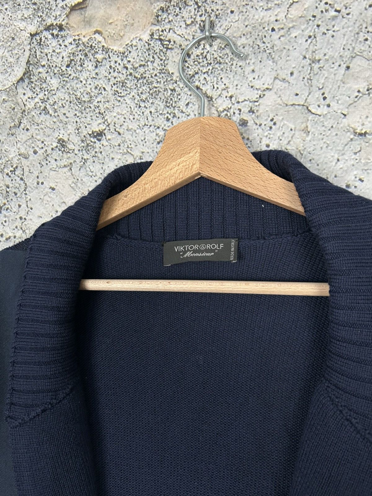 Viktor & Rolf Victor & Rolf Cardigan Wool Vintage Designer Avant Garde Size US S / EU 44-46 / 1 - 4 Thumbnail