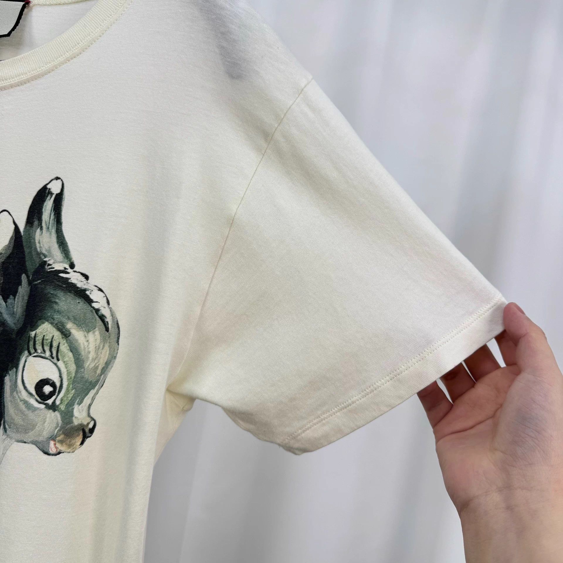 Gucci Gucci Deer Logo Print short tee XS 98 New Size US XS / EU 42 / 0 - 4 Thumbnail