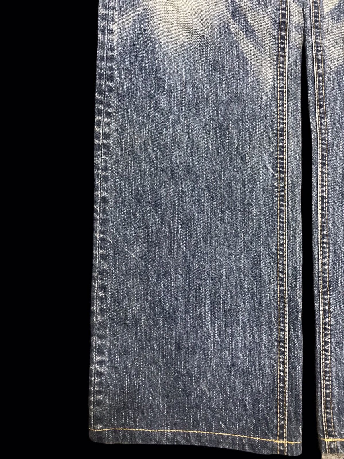 Japanese Brand 💥ARCHIVAL💥VINTAGE ET JAPAN CRAZY FADES RELAXED DENIM F392 Size US 32 / EU 48 - 8 Thumbnail