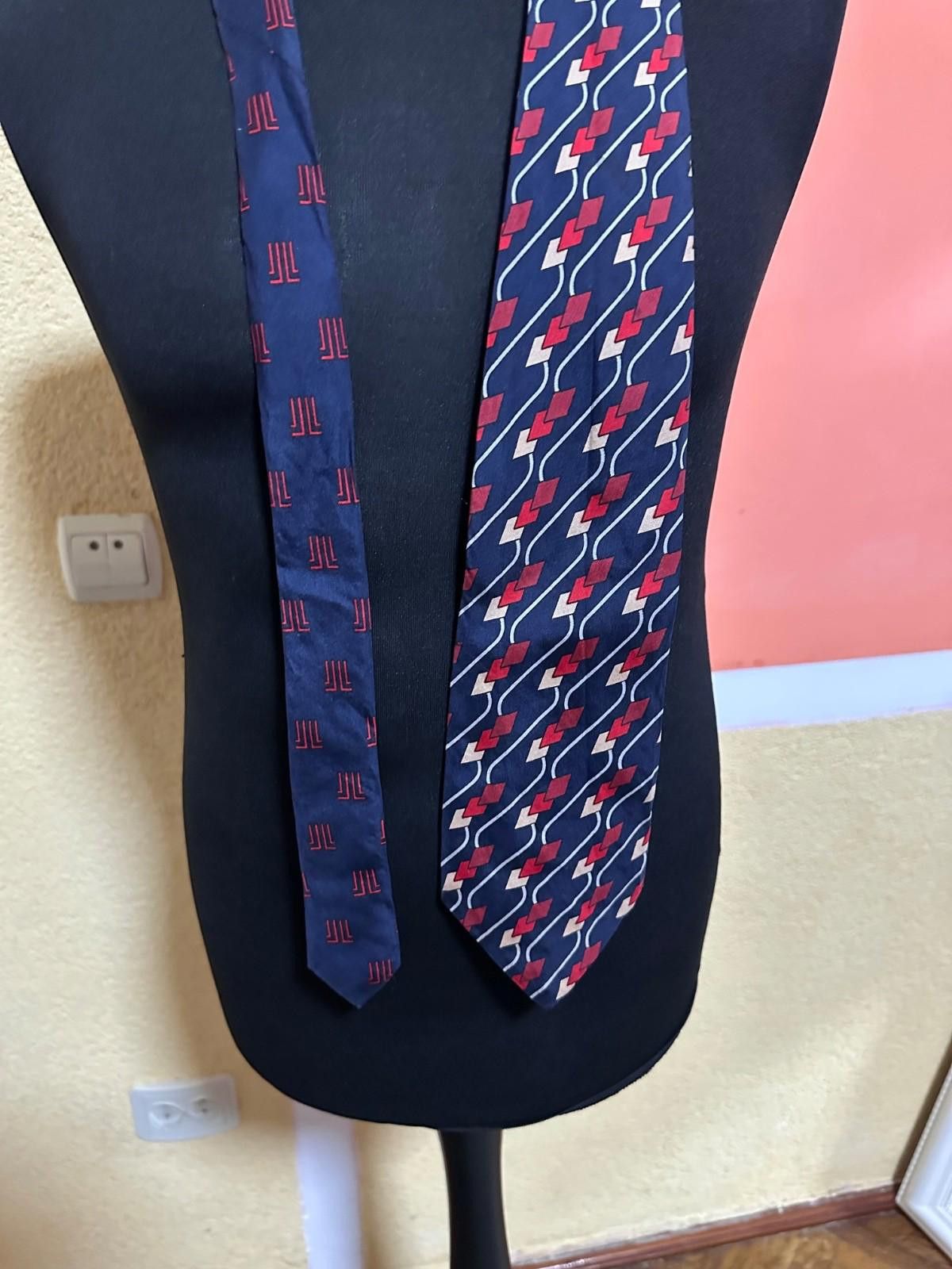 Lanvin Lanvin Paris Tie Silk Blue Size ONE SIZE - 2 Thumbnail