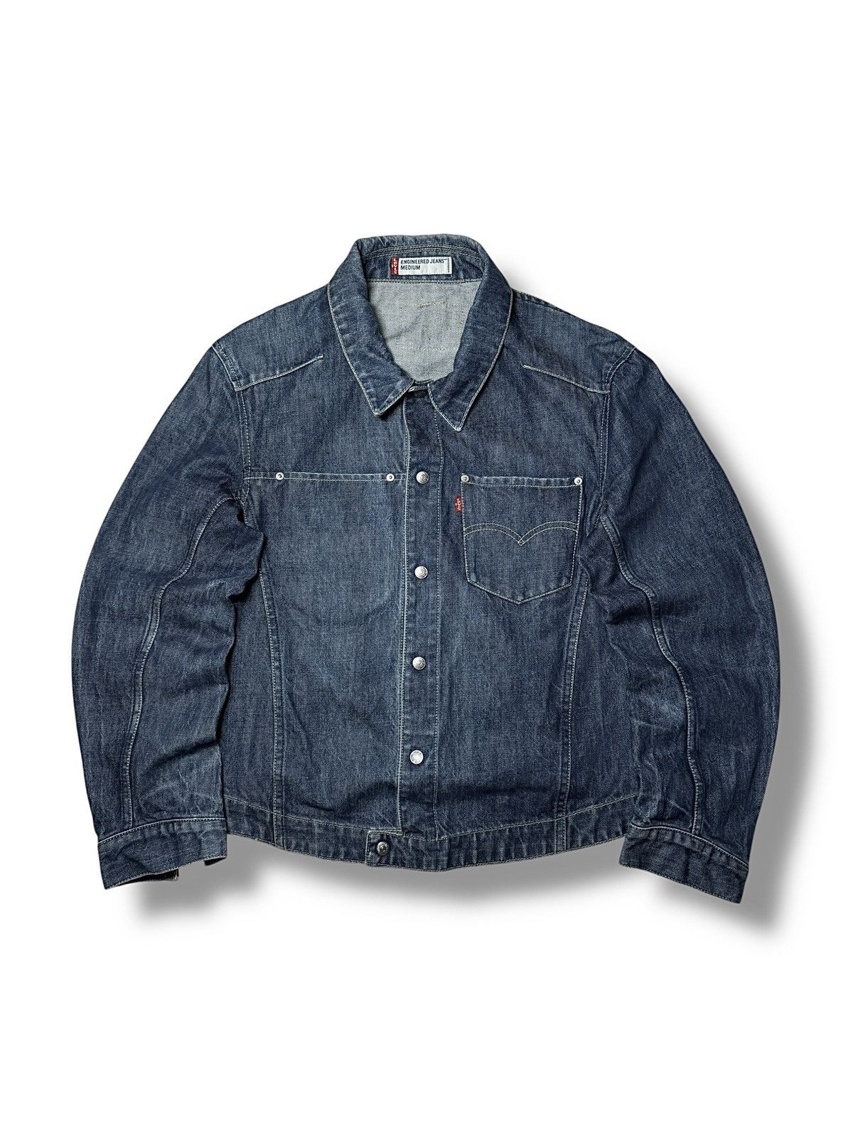 Levi's Vintage Levi's Engineered Jeans Jacket Denim Japan Y2K Size US M / EU 48-50 / 2 - 4 Thumbnail