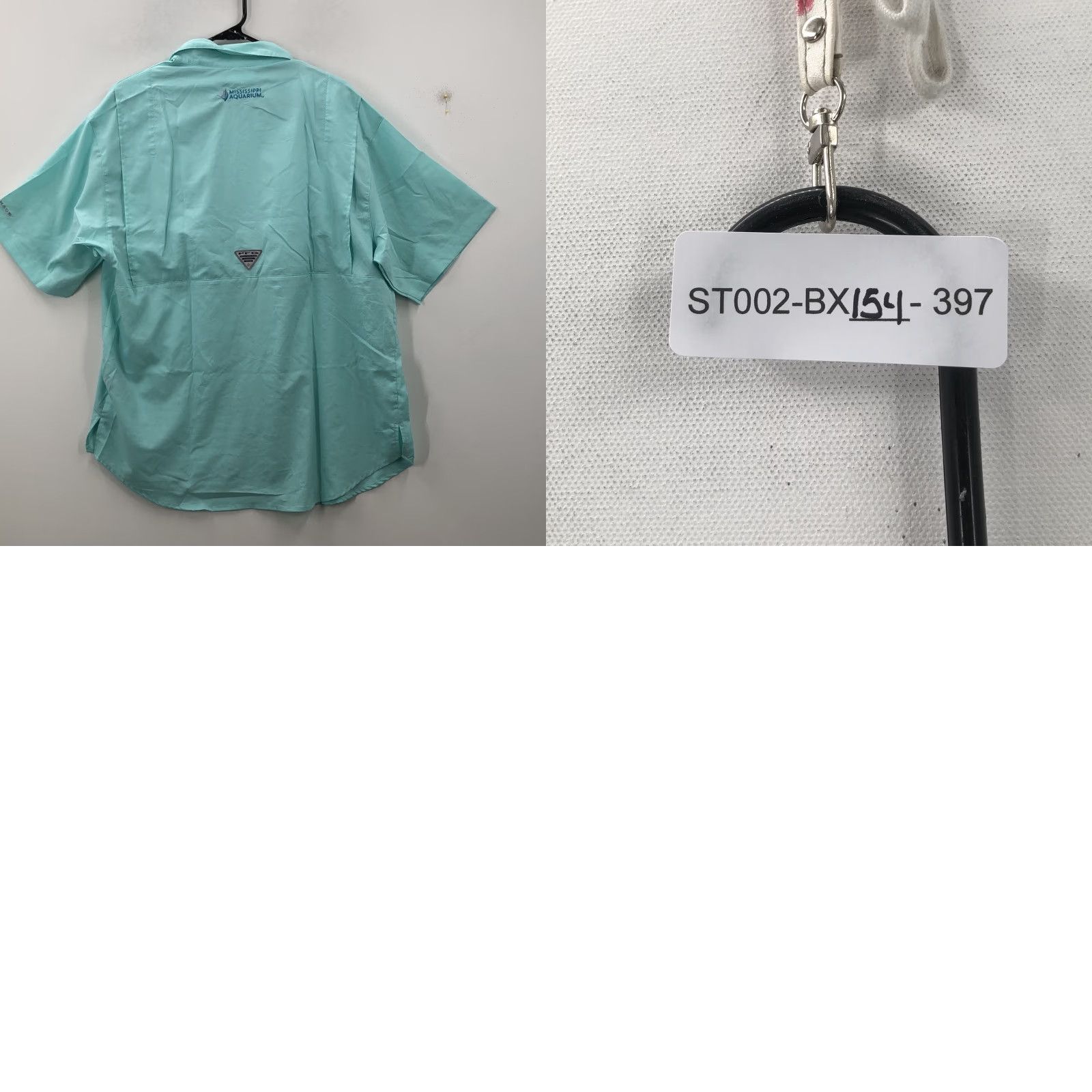 Vintage Columbia Button-Up Shirt Mens Mint Green Short Sleeve Pockets Size M Size US M / EU 48-50 / 2 - 8 Thumbnail
