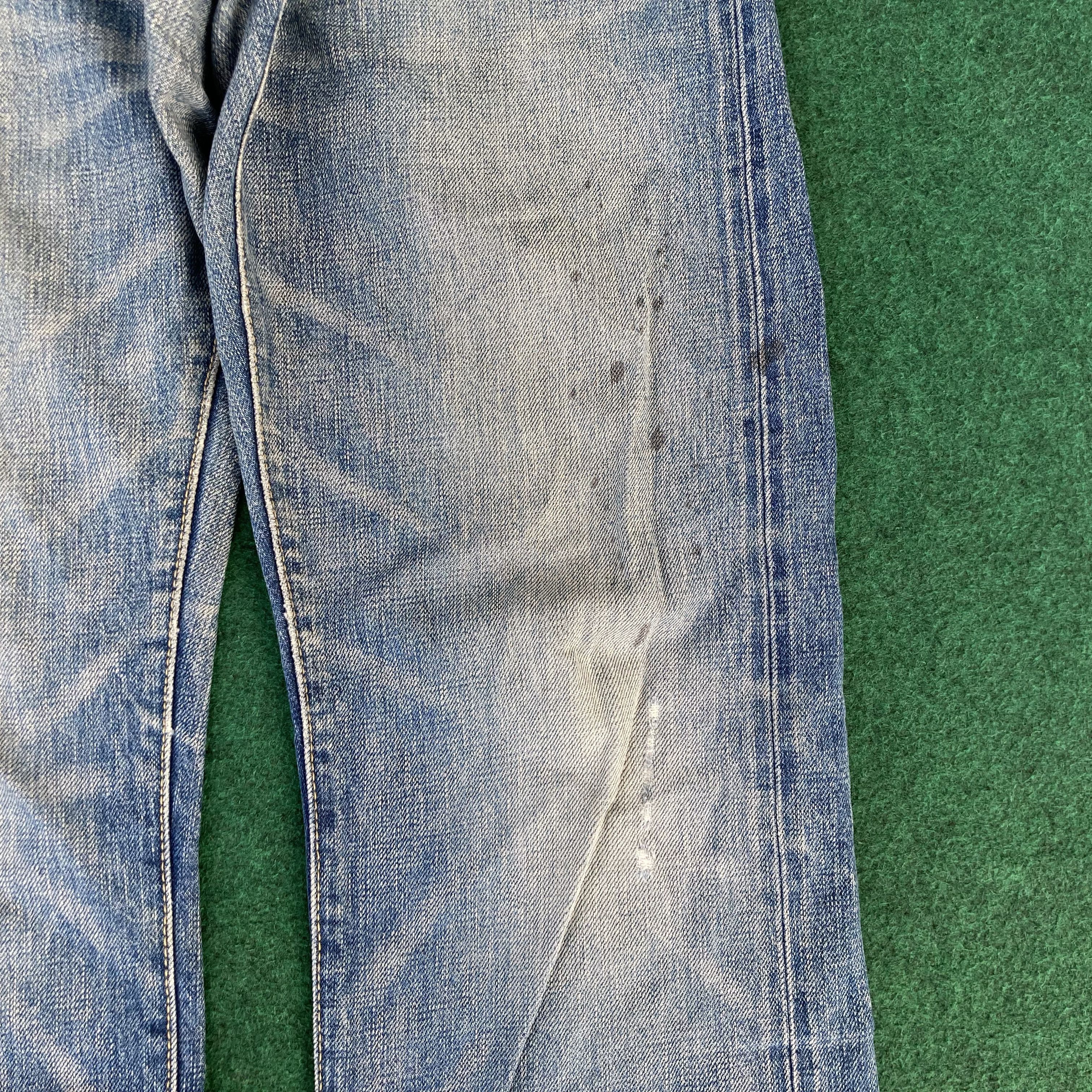 Journal Standard 30x30 Vtg Journal Standard Selvedge Faded Denim Blue Jeans Size US 30 / EU 46 - 8 Thumbnail