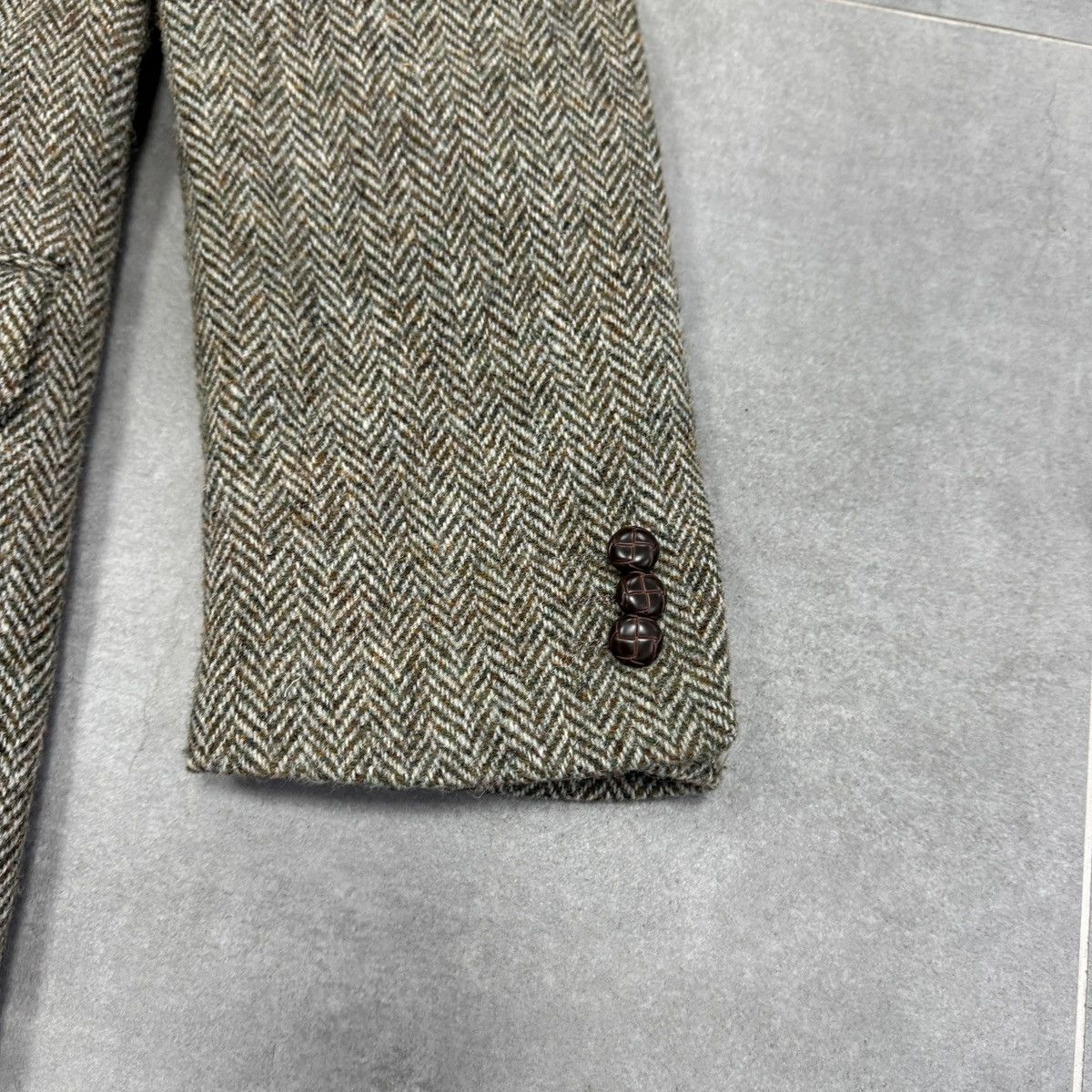 Harris Tweed Harris Tweed Wool Blazer Size fit chest 107 cm 42" Regular Size 42R - 6 Thumbnail