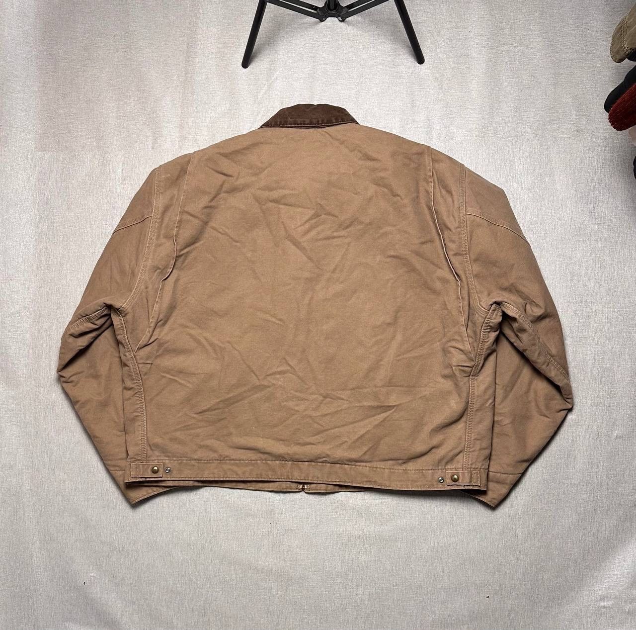 Carhartt Vintage Carhartt Detroit Jacket Brown USA 4XL Size US XXL / EU 58 / 5 - 20 Thumbnail