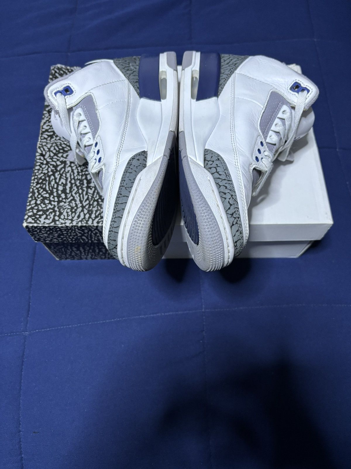 Jordan Brand Jordan 3 Retro Midnight Navy 2023 Size 8 Size US 8 / EU 41 - 4 Thumbnail