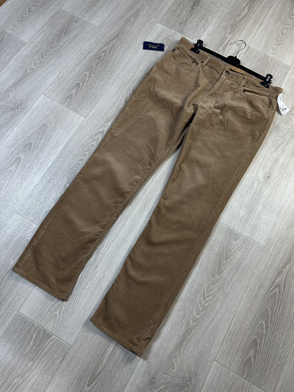 Polo Ralph Lauren Men’s Polo Ralph Lauren Velvet Pants Brown Corduroy Size 36 Size US 36 / EU 52 - 2 Thumbnail