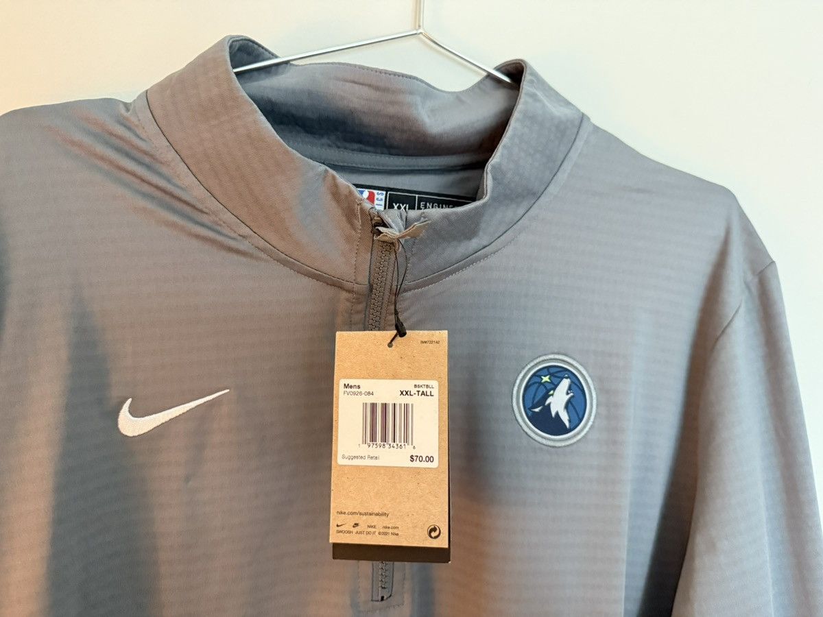 Nike Nike Wolves Quarter-Zip Pullover XXL Tall – New – Size US XL / EU 56 / 4 - 3 Thumbnail