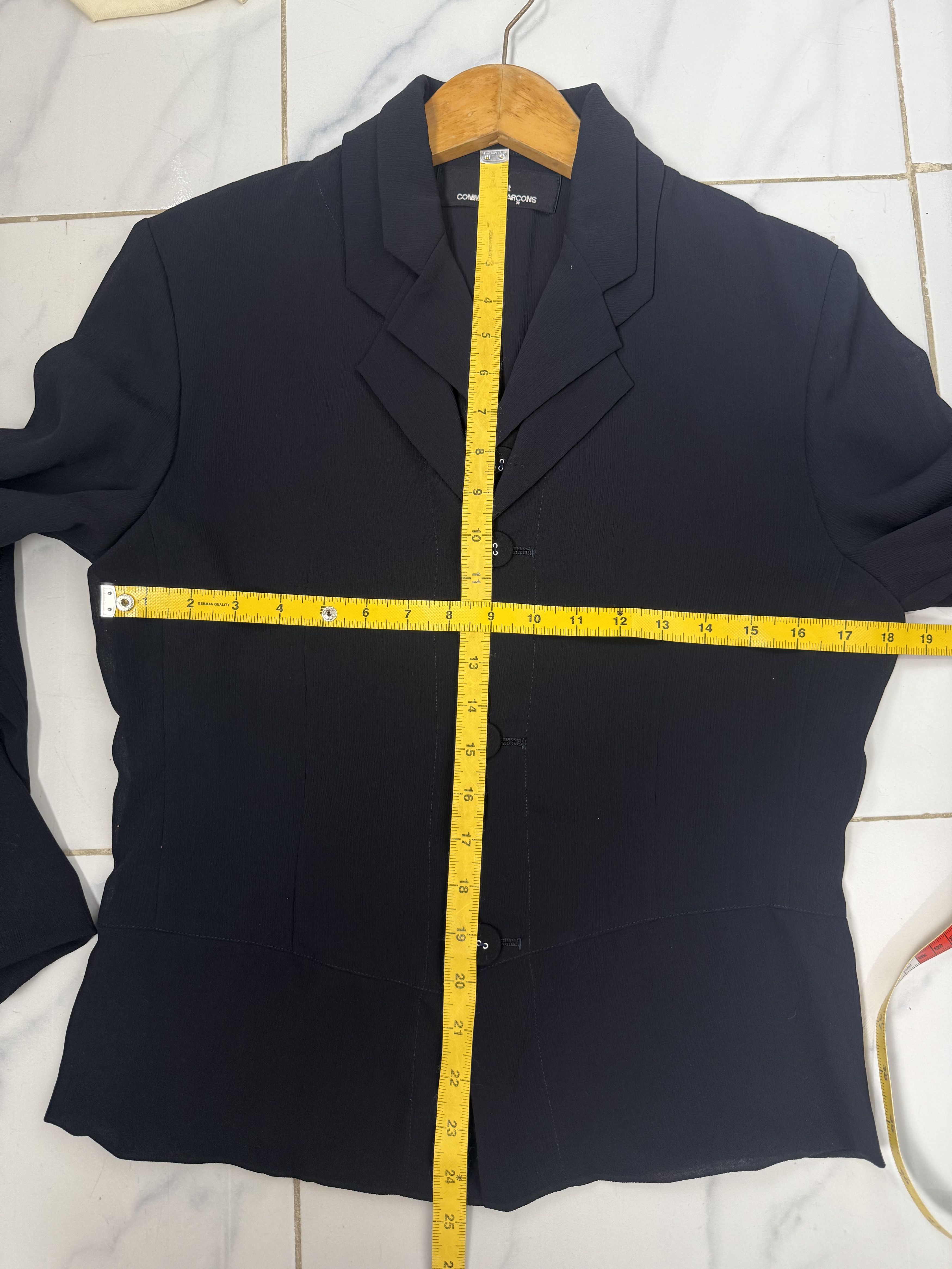 Comme des Garcons Tricot Comme Des Garcons 2 Layer Shirt Size M / US 6-8 / IT 42-44 - 10 Thumbnail