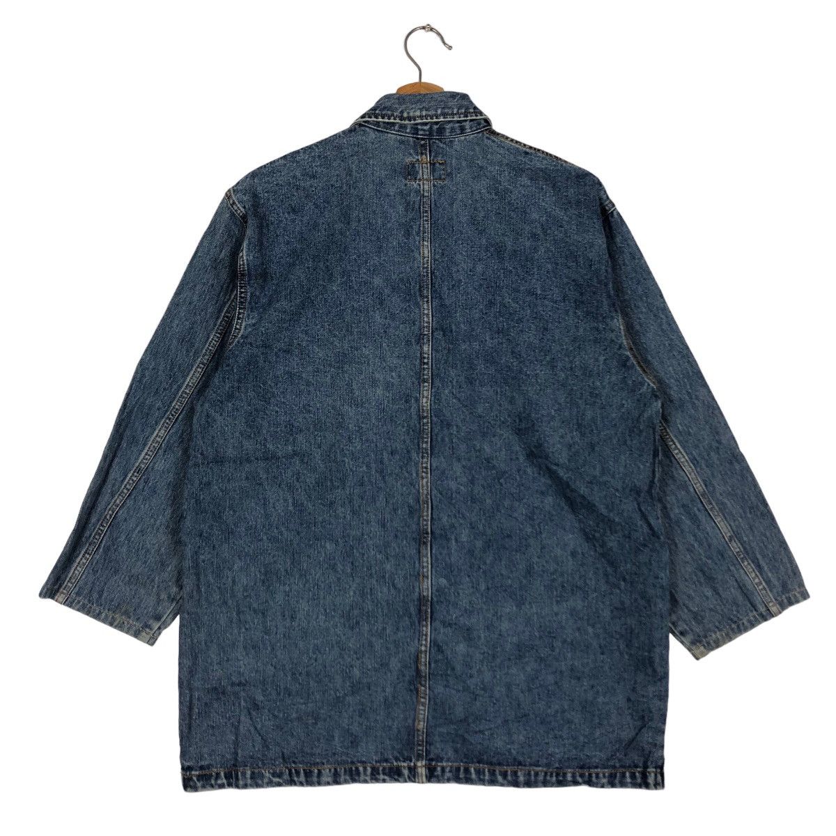 Buzz Rickson's 🔥80’s Denim Work Hikory Chore Jacket Valman Size US M / EU 48-50 / 2 - 8 Thumbnail
