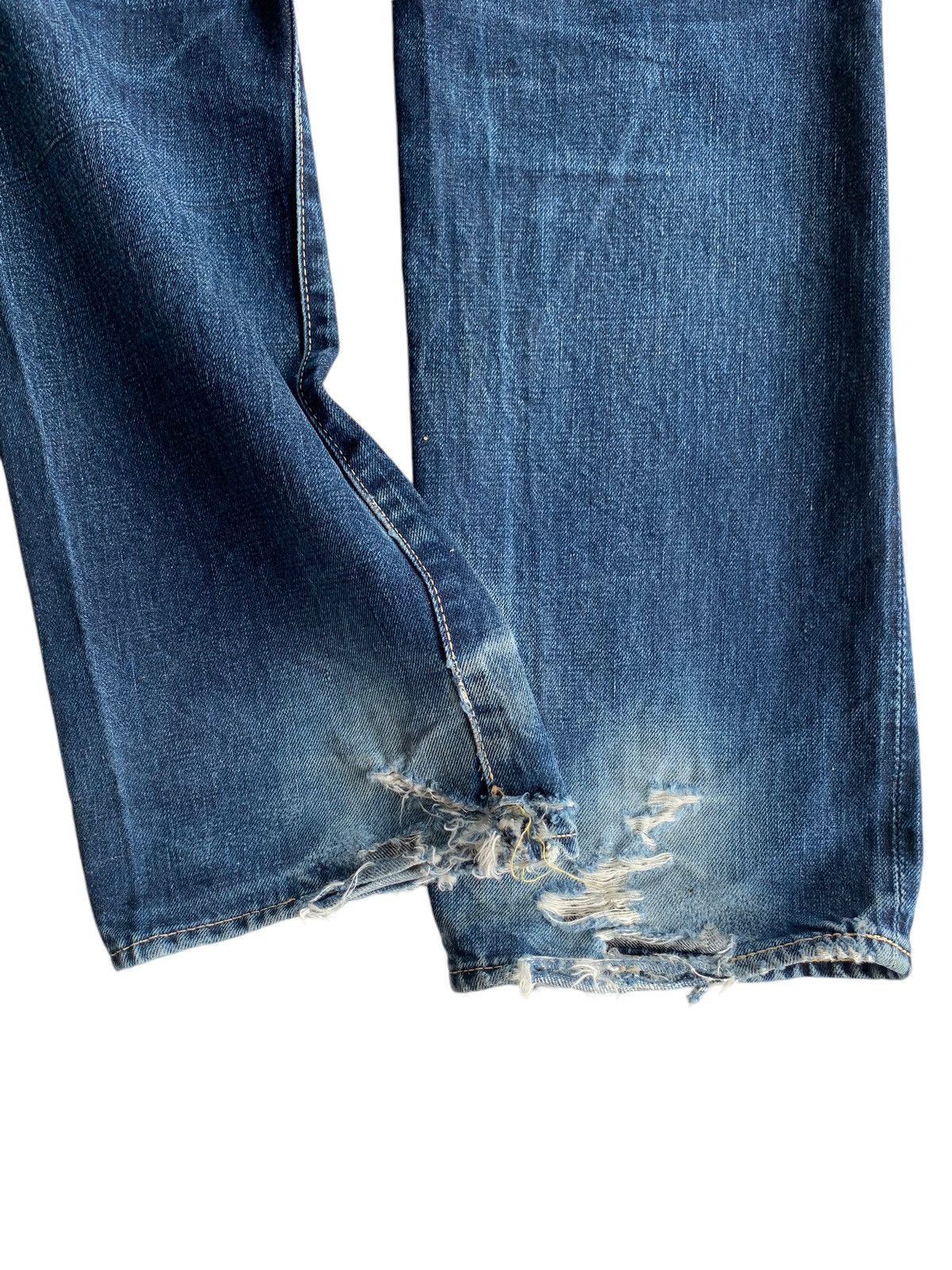 If Six Was Nine × Japanese Brand Unknown Japanese Brand Button fly Mudwash Selvedge Denim Size US 28 / EU 44 - 17 Thumbnail
