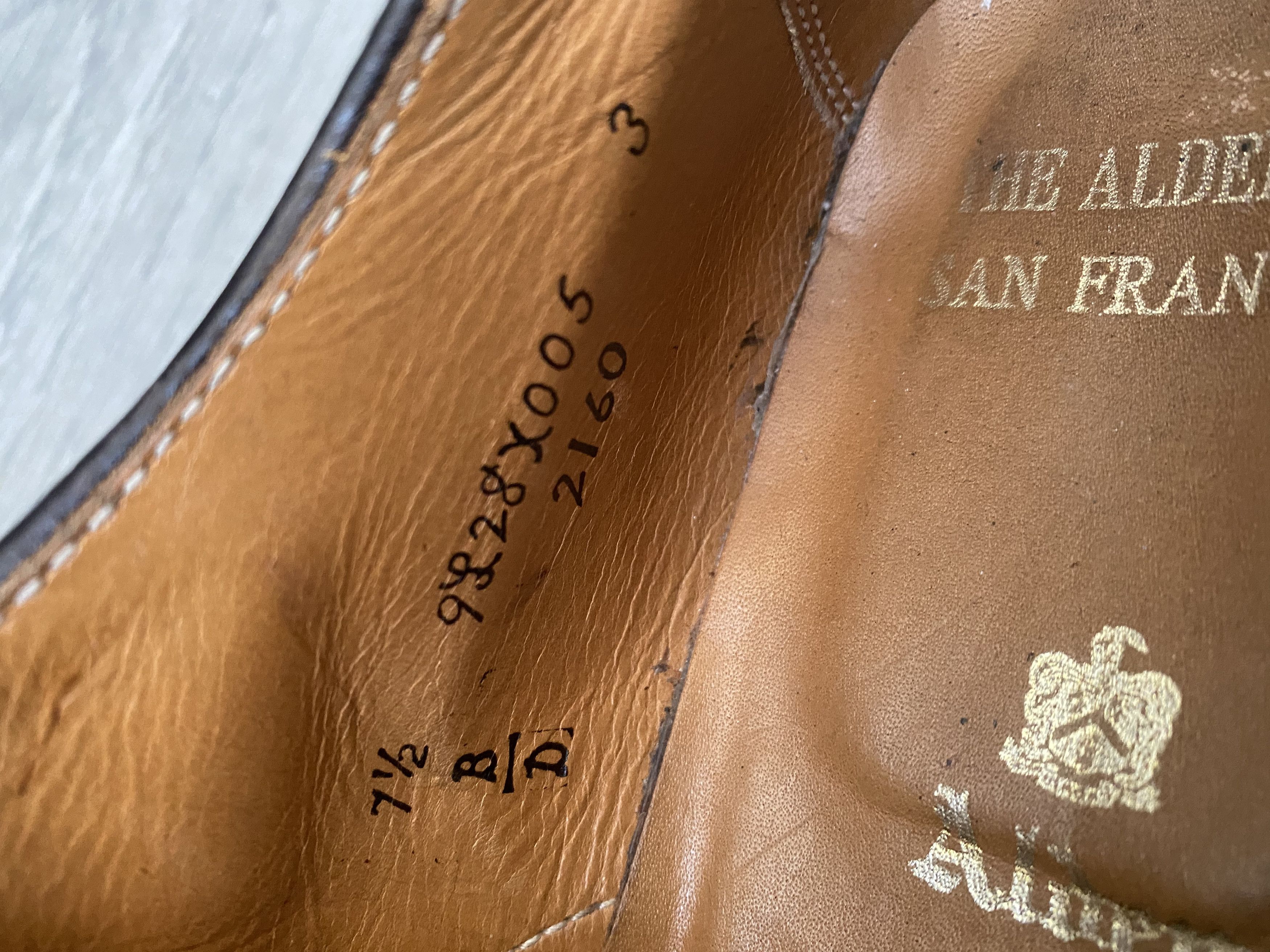 Alden Alden cap-toe shell cordovan dress oxford shoes sz 7.5 Size US 7.5 / EU 40-41 - 9 Thumbnail