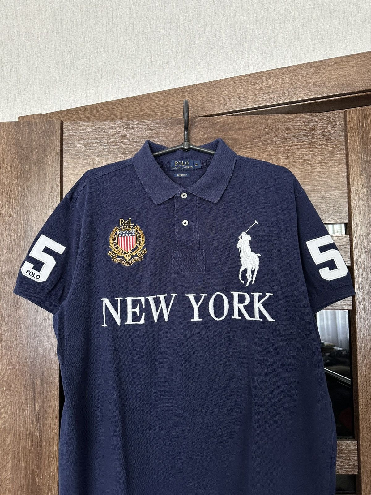 Ralph Lauren Polo Ralph Lauren RL New York T-Shirt Vintage Size US XL / EU 56 / 4 - 4 Thumbnail
