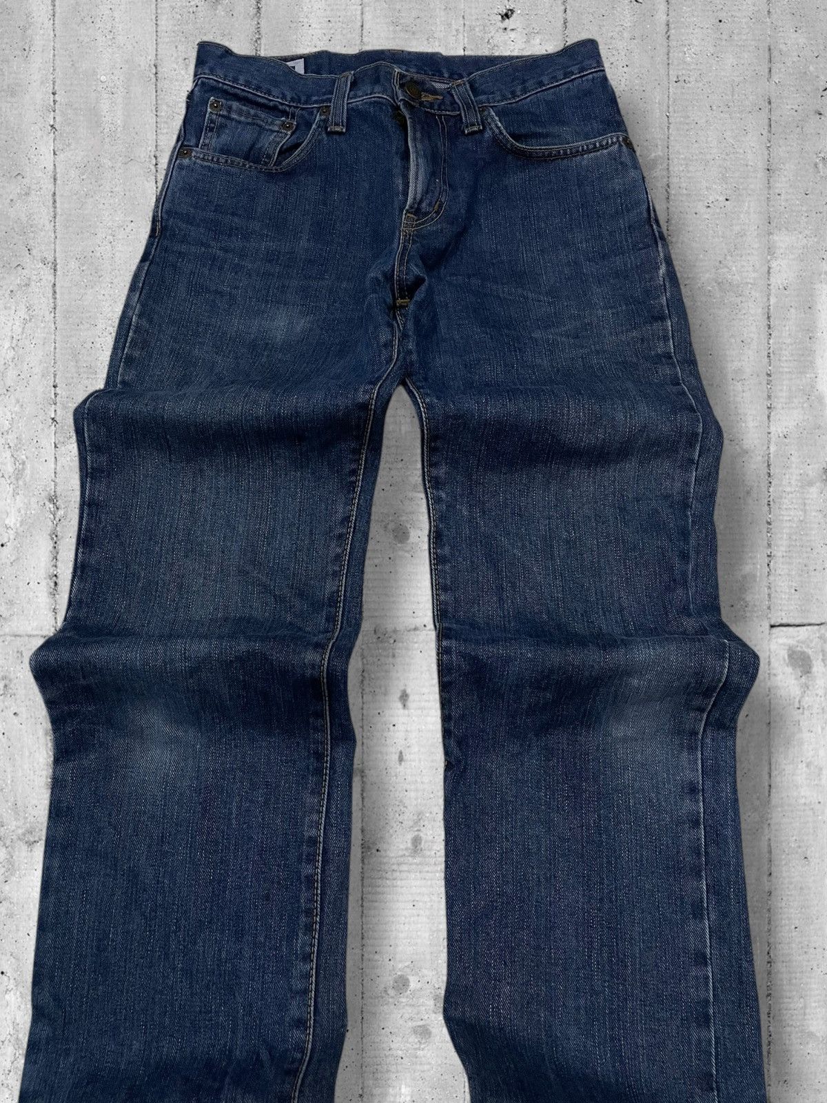 Designer × Edwin × Vintage Vintage 1990s Japan Designer Edwin 403 Distressed Denim Size US 29 - 4 Thumbnail