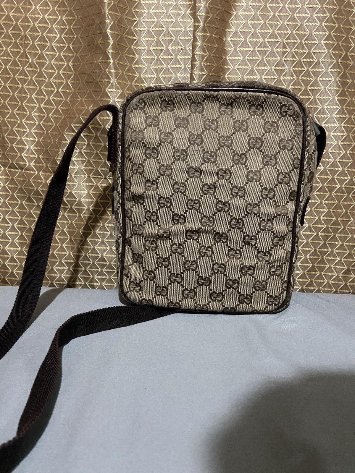 Gucci Gucci GG Beige Brown Shoulder Bag Size ONE SIZE - 2 Thumbnail