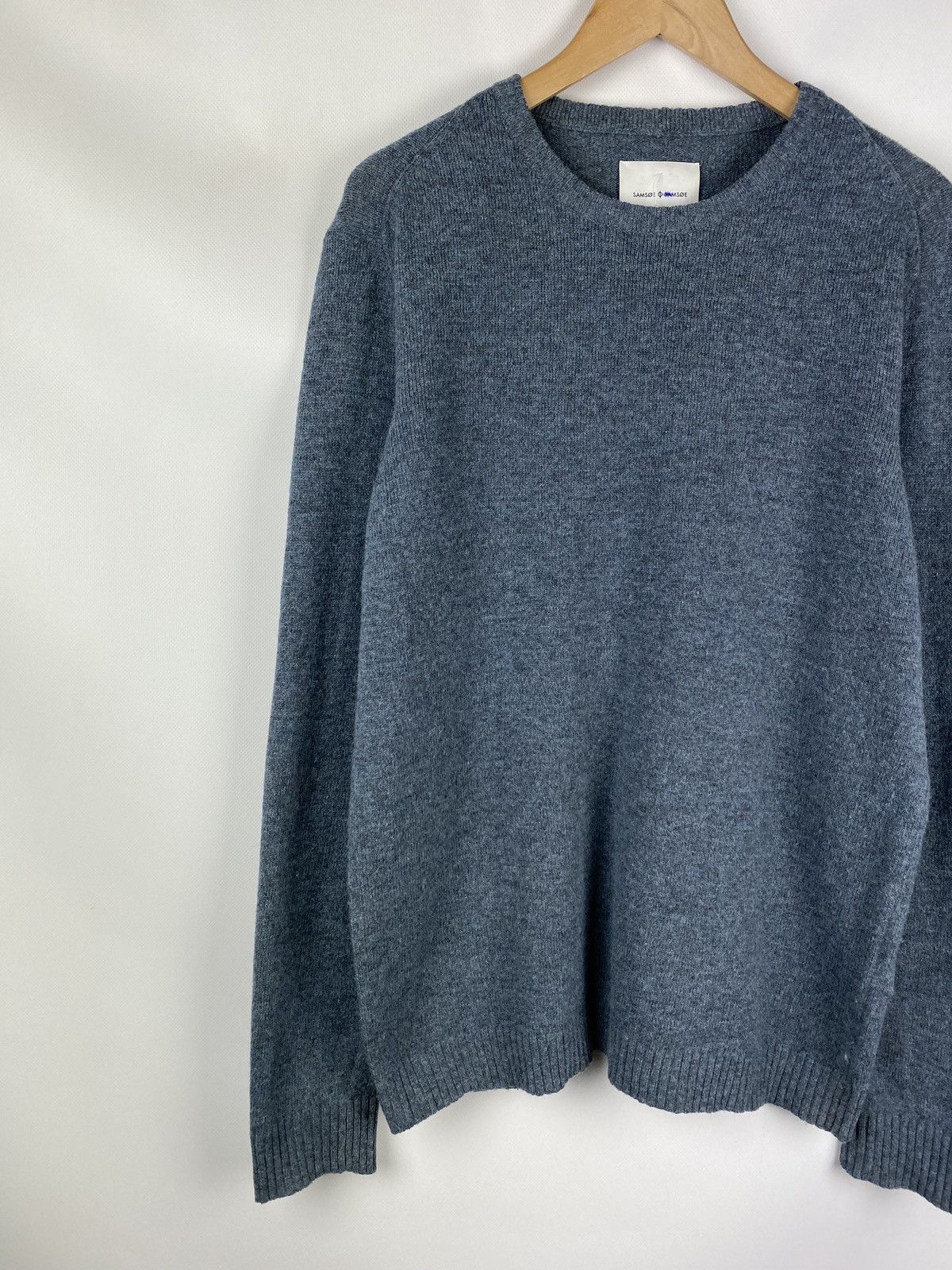 Samsoe Samsoe Samsoe Samsoe men’s wool elbow patches sweater pullover Size US XL / EU 56 / 4 - 2 Thumbnail