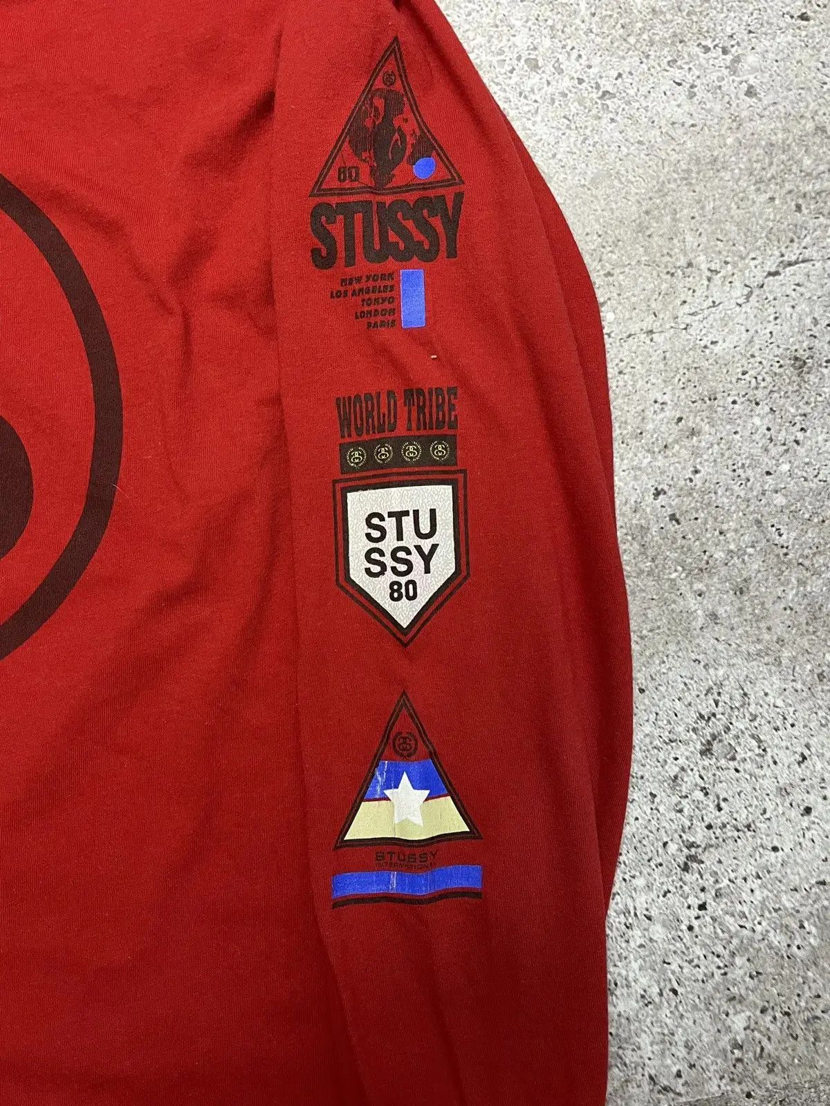 Stussy Stussy Vintage Big Logo Long Sleeve Size US M / EU 48-50 / 2 - 4 Thumbnail