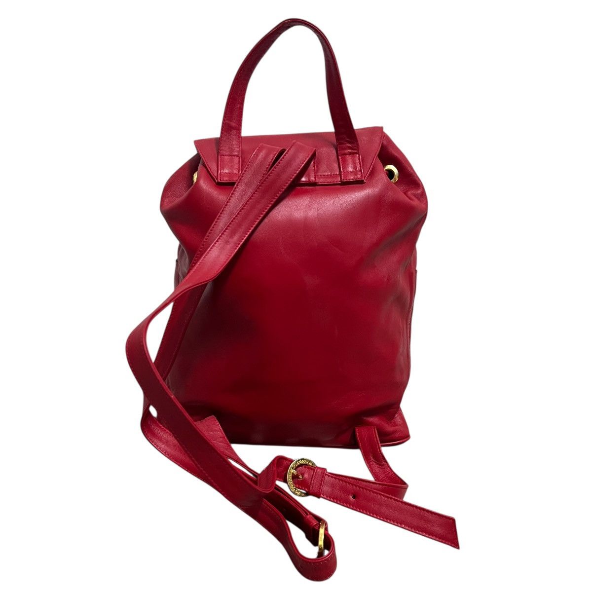 Paloma Picasso Authentic Vintage Paloma Picasso Leather Backpack Size ONE SIZE - 2 Thumbnail