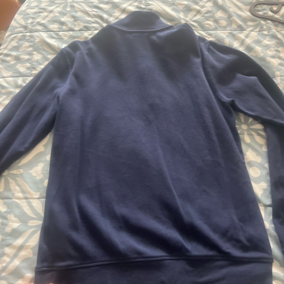 Polo Ralph Lauren × Ralph Lauren Navy Blue Polo Ralph Lauren Quarter Zip Size US L / EU 52-54 / 3 - 6 Thumbnail