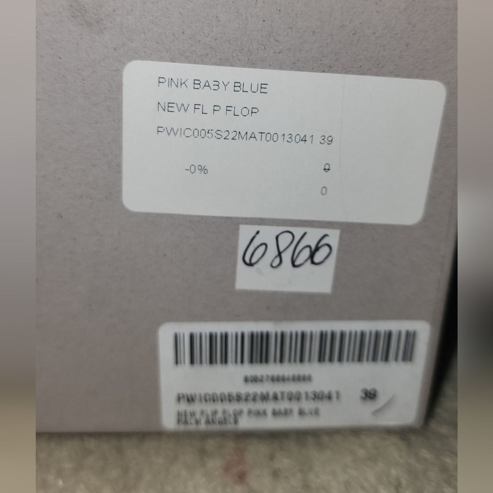 Palm Angels Palm Angels PINK Baby Blue Slides logo Flip Flop Sz 39 New Size US 9 / IT 39 - 5 Thumbnail