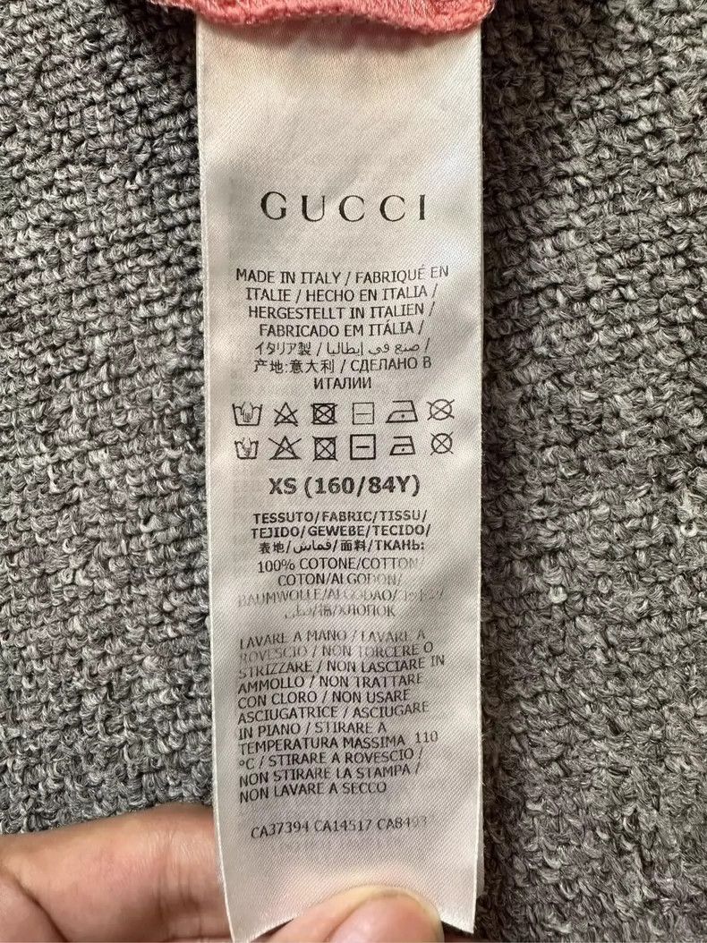 Gucci GucciPink double G record letter logo short sleeves 2503-Ne Size XS / US 0-2 / IT 36-38 - 5 Thumbnail