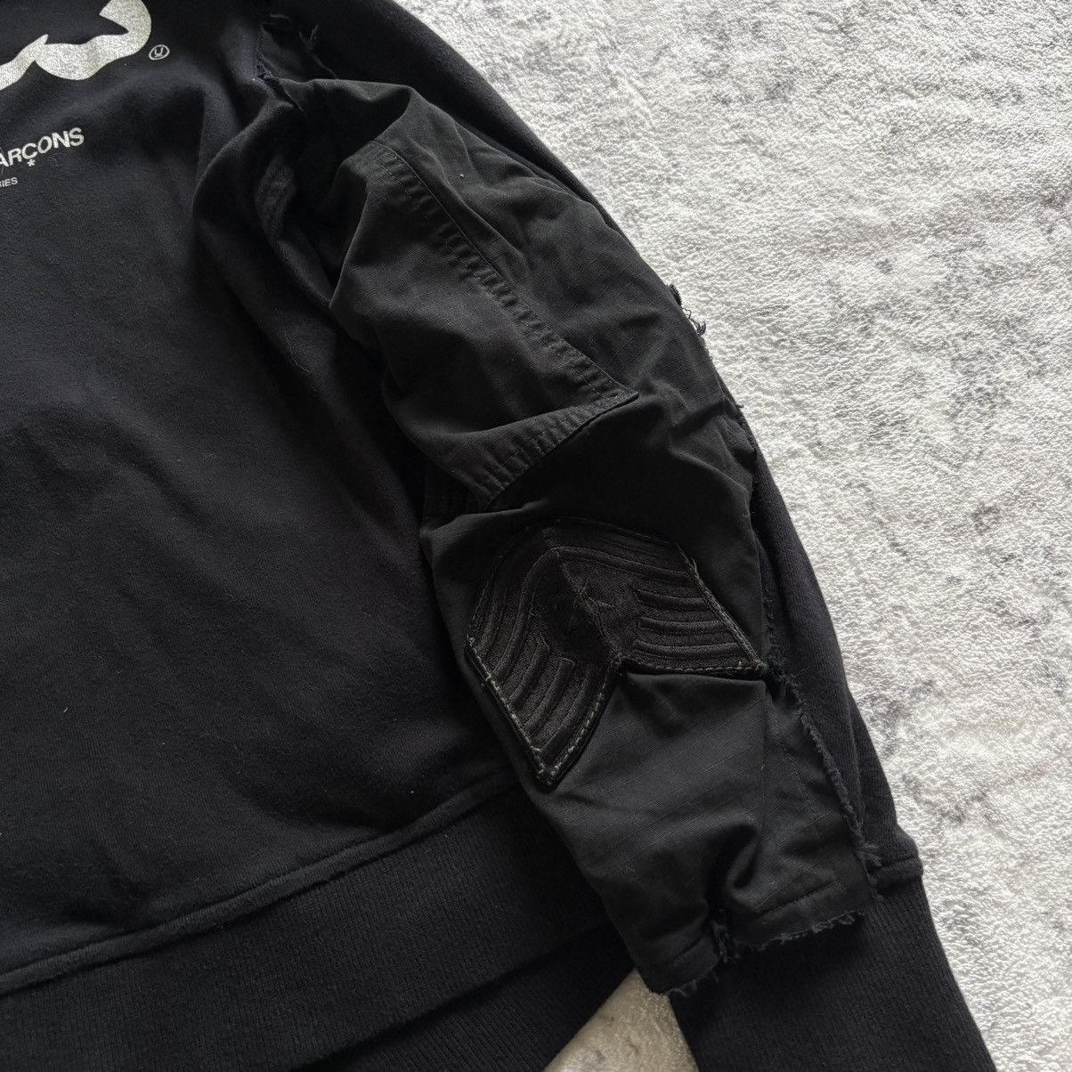 Comme des Garcons × Undercover Undercover x CDG Hybrid Arabic Graphic Bomber Jacket | L Size US L / EU 52-54 / 3 - 3 Thumbnail