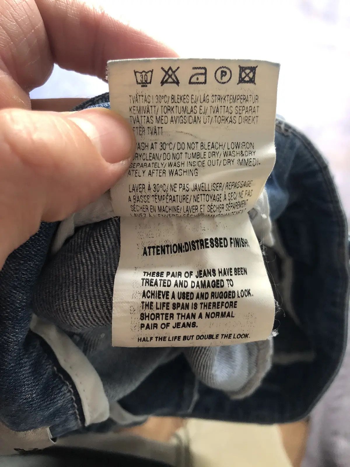 Acne Studios avant garde Acne Studios zipped low rise jeans mobwife y2k Size 32" / US 10 / IT 46 - 7 Thumbnail