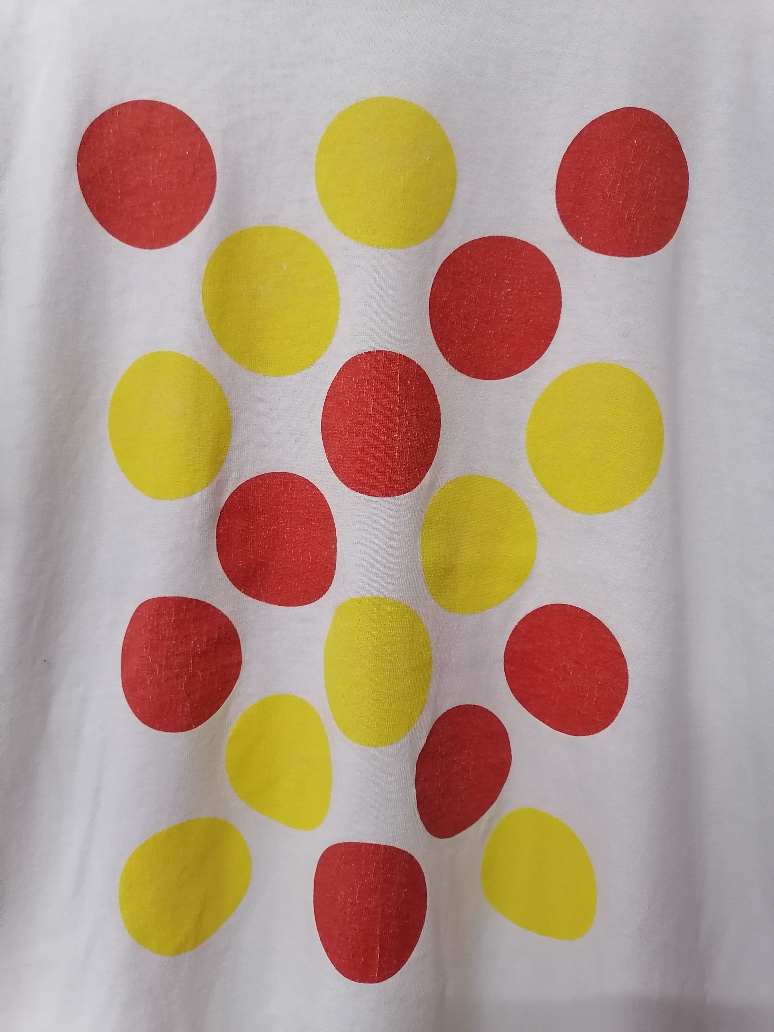 Bape × Vintage Trashed Faded 90s A Bathing Ape Polkadot T-shirt Size US M / EU 48-50 / 2 - 2 Thumbnail