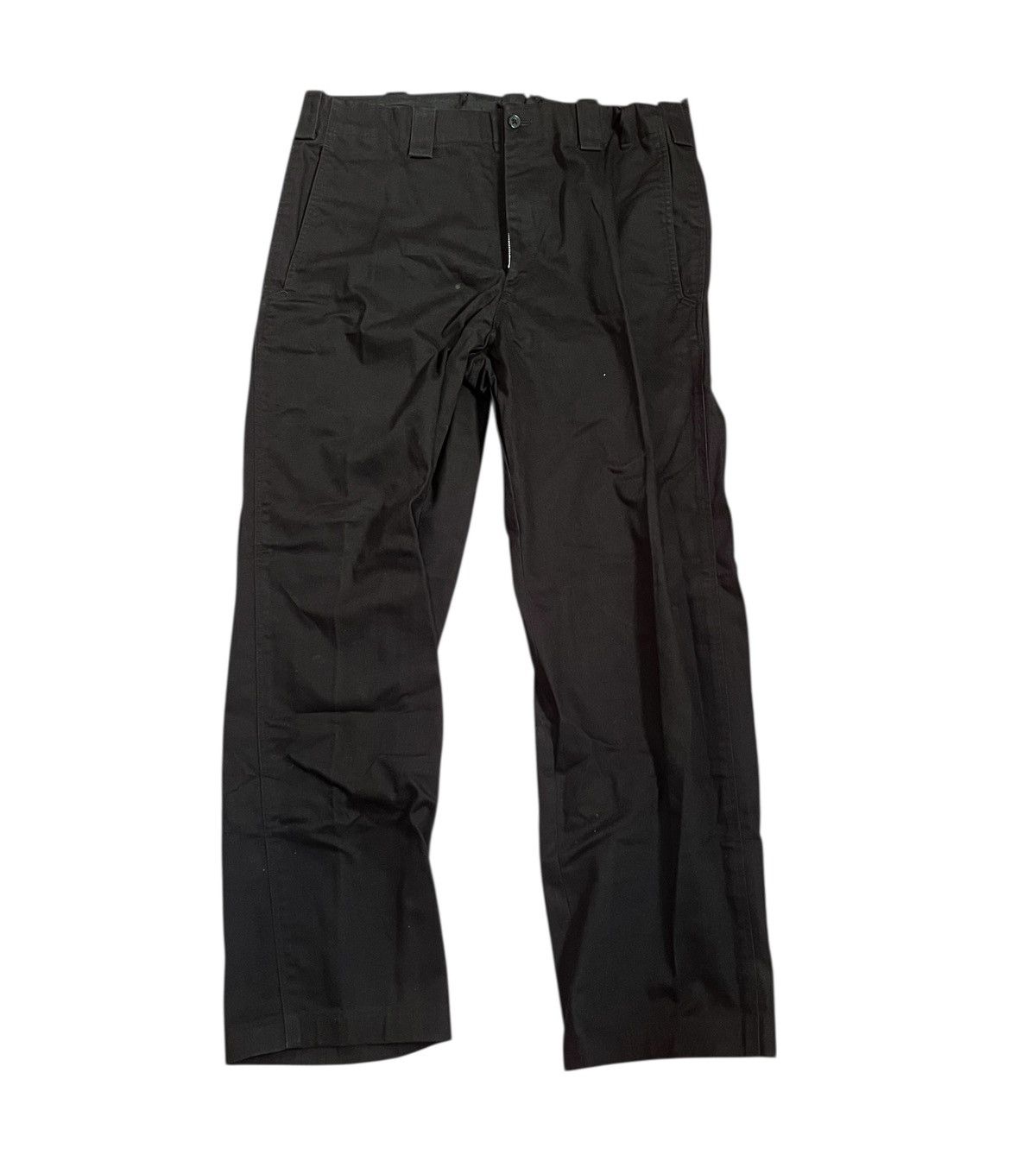 Yohji Yamamoto TAX FREE 🇺🇸 yohji yamamoto y’s red label black trousers Size US 33 - 1 Thumbnail
