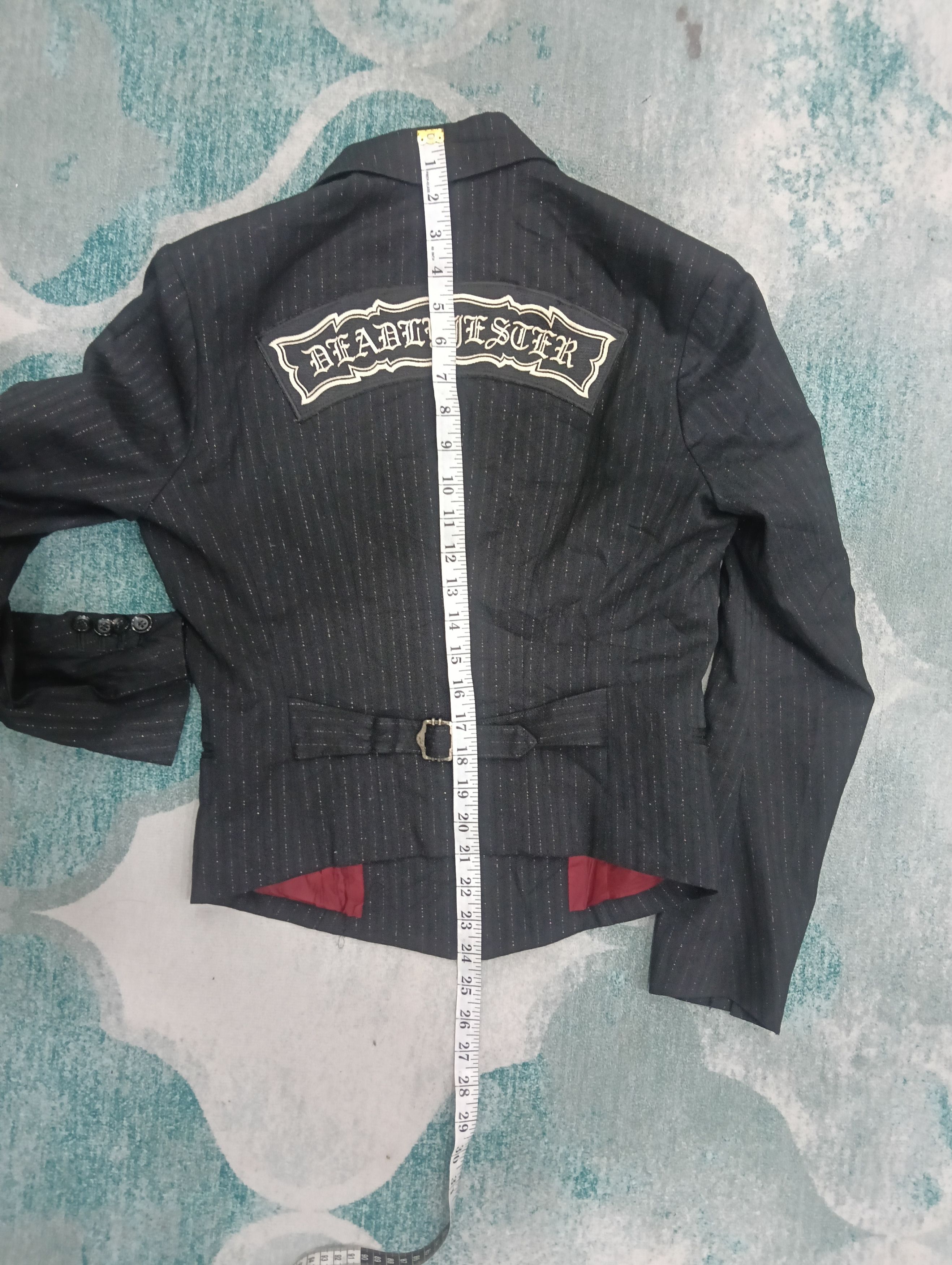 Designer × If Six Was Nine × Japanese Brand DeadlyJester Gothic Like Blazer Jacket Size US S / EU 44-46 / 1 - 21 Thumbnail