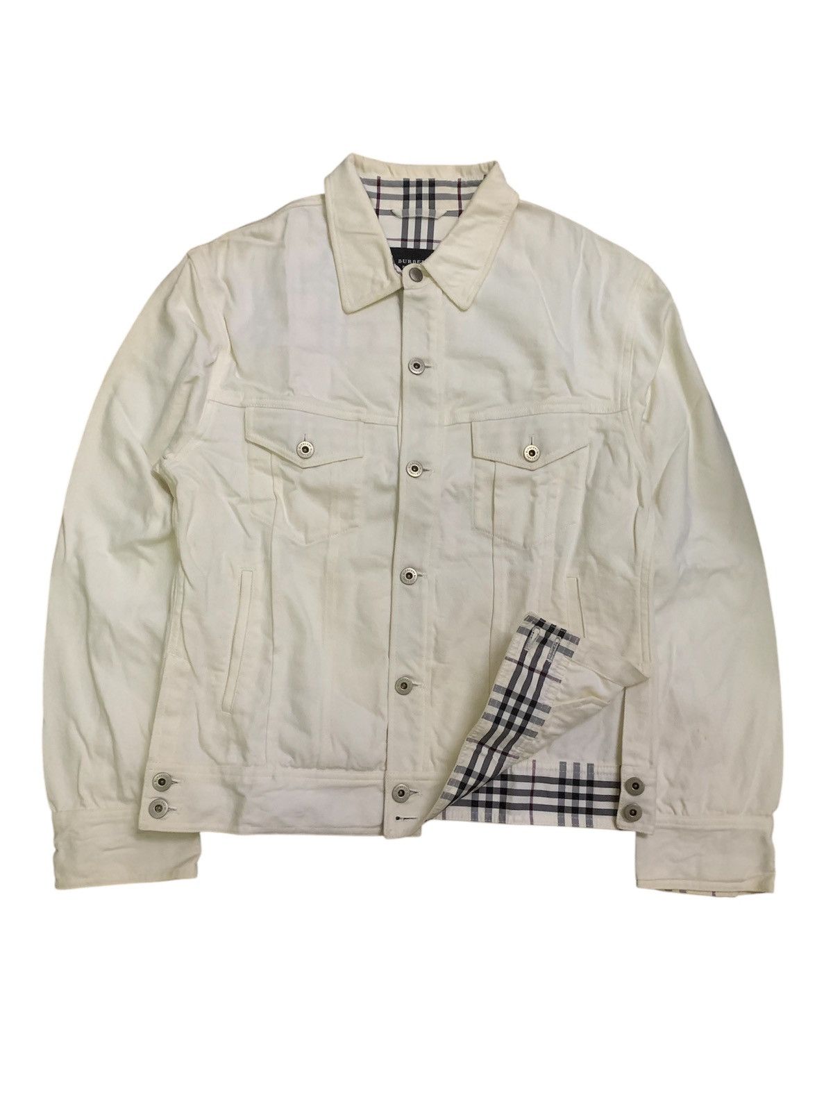 Burberry Burberry Black Label Nova Check Trucker Jacket Size US M / EU 48-50 / 2 - 1 Thumbnail