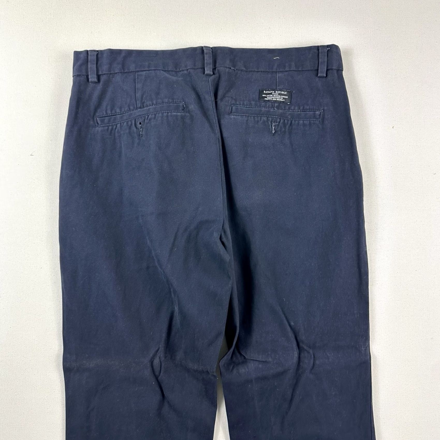 Banana Republic Banana Republic Aiden Chino Pants Navy Blue Men’s 31x32 Men Pants Navy Blue 31 32 Chino Banana Republic Aiden Size US 31 - 4 Thumbnail