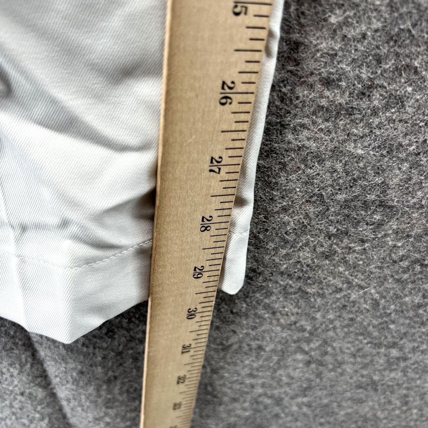 Vintage Greg Norman Pants Men 42x30 Chino Flat Front Beige Polyester Flat Front Casual/Business/Workwear 42 Beige Mens Regular Pants Size US 42 / EU 58 - 6 Thumbnail