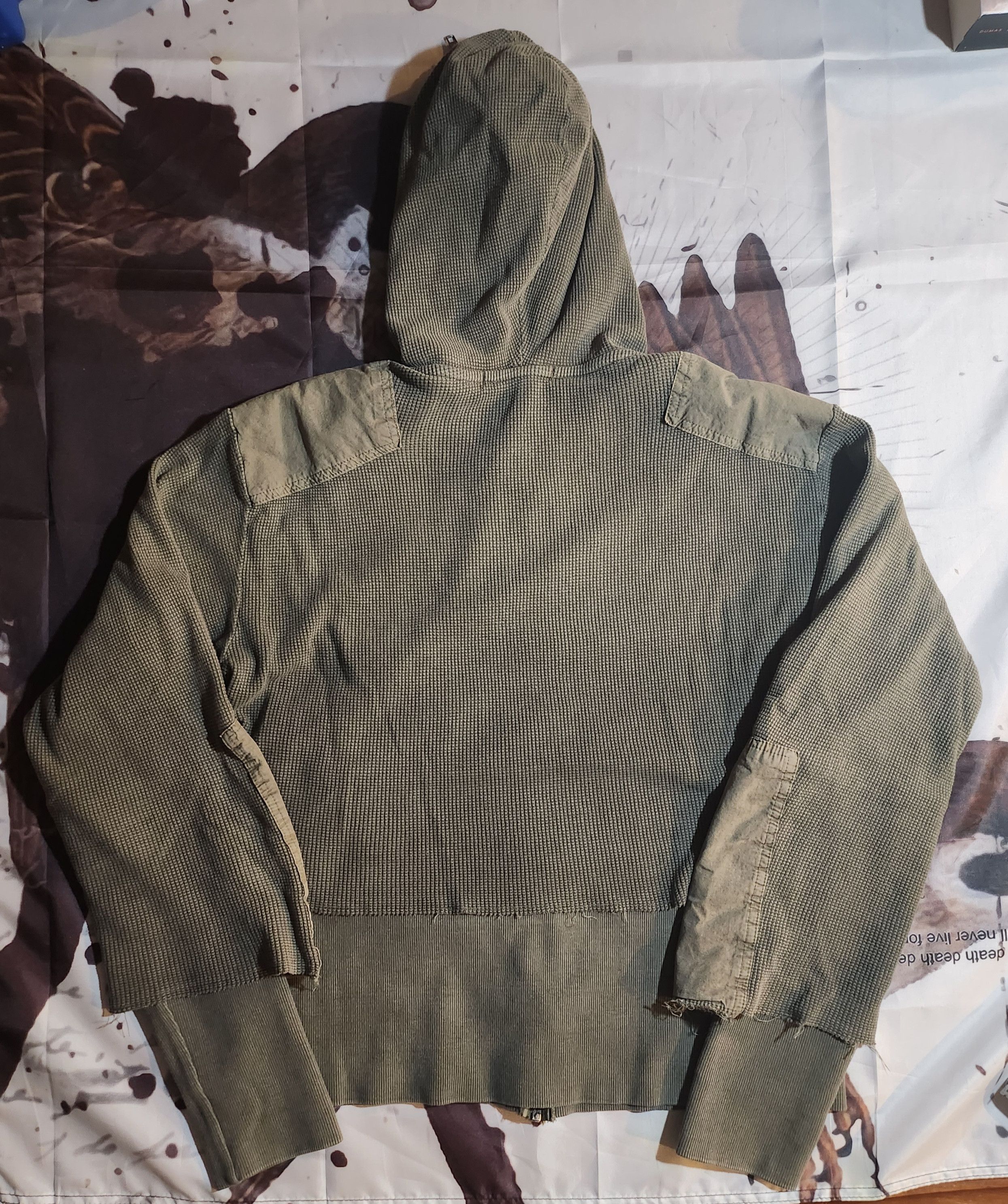 PROJECT G/R Protocol Index Waffle Full-Zip Gimp Hoodie Size US M / EU 48-50 / 2 - 2 Thumbnail