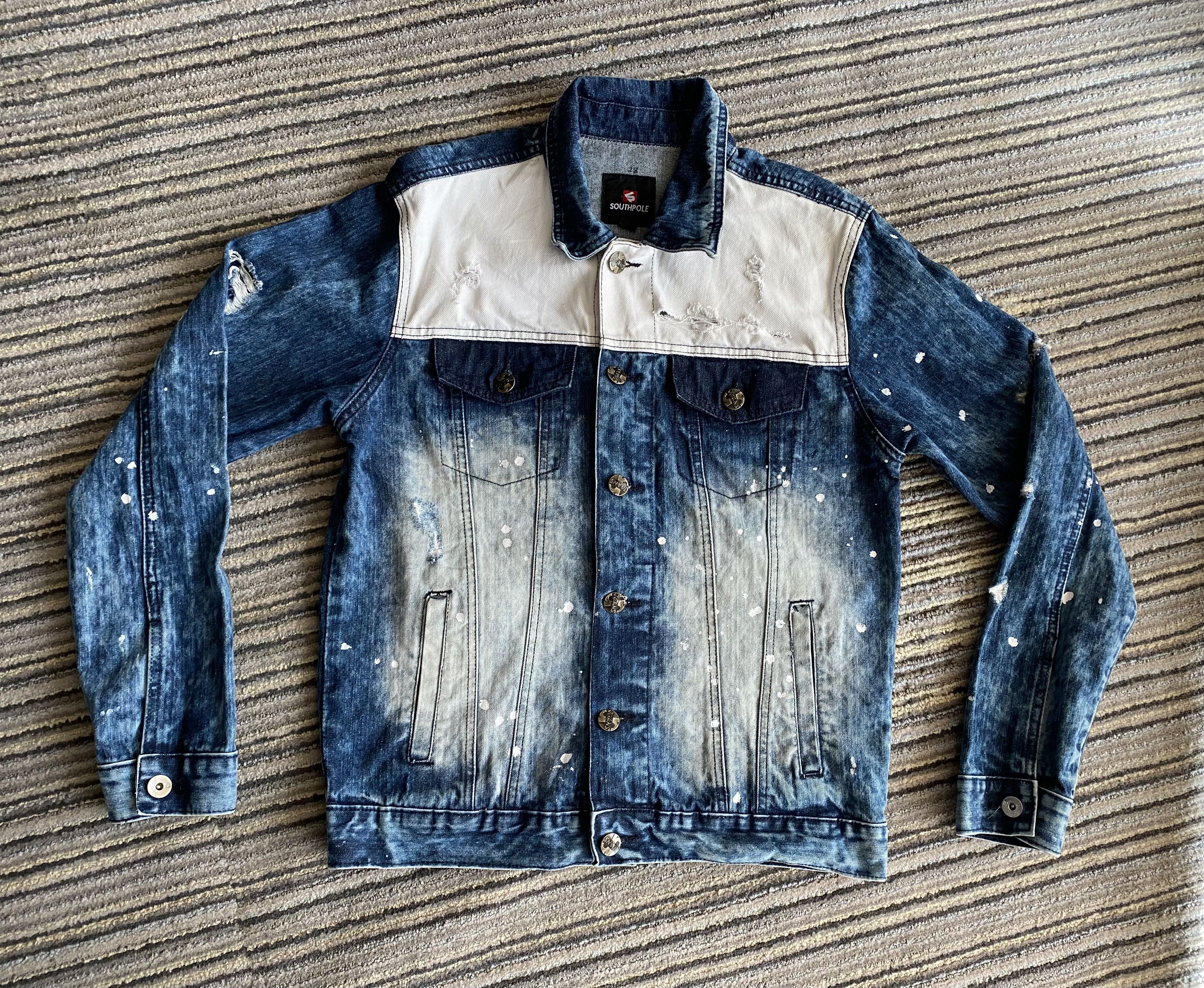 Southpole Southpole Painter Distressed Denim Jacket Size US S / EU 44-46 / 1 - 3 Thumbnail