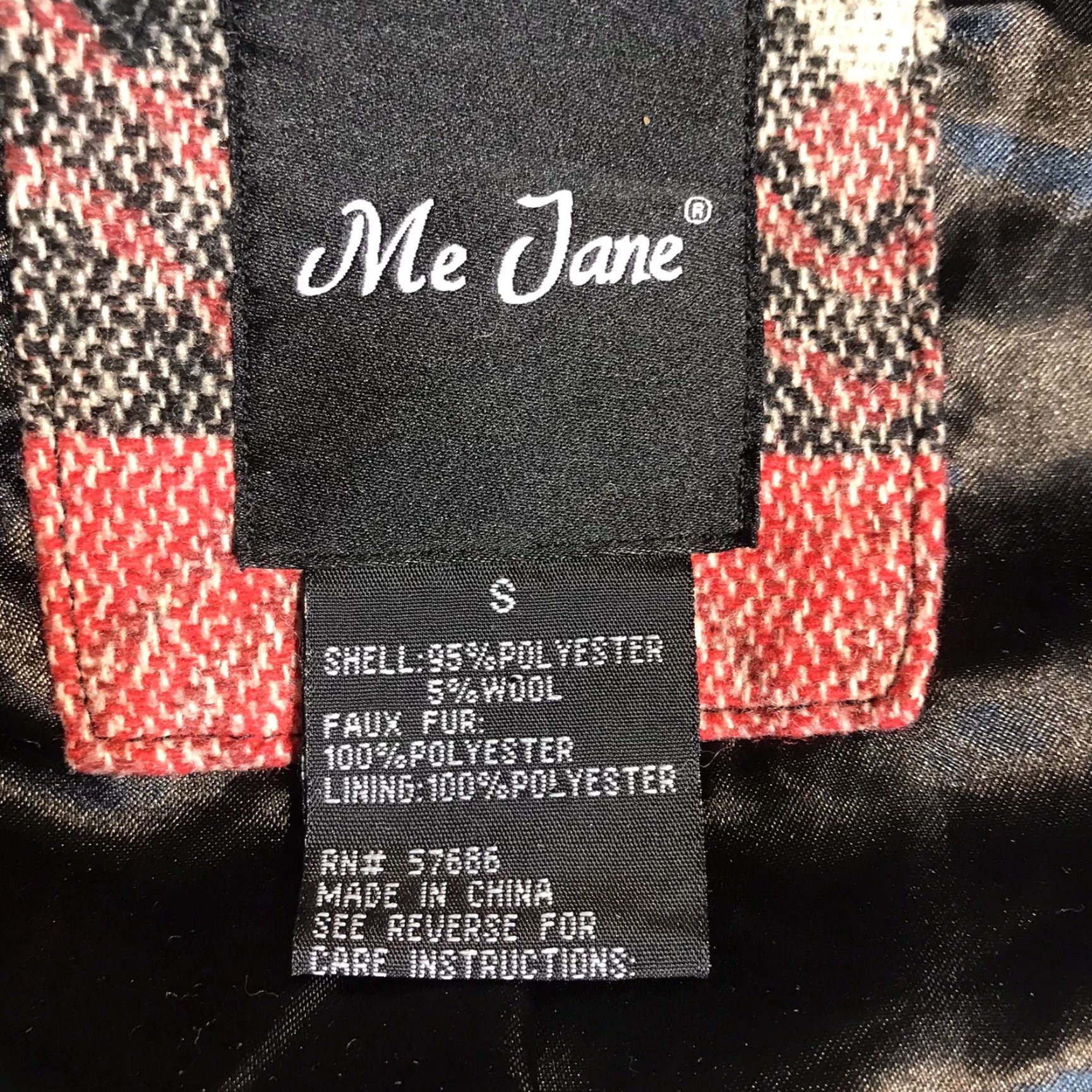 Vintage Me Jane Aztec Navajo Print Vest Womens S Wool Blend Faux Fur Southwest Size S / US 4 / IT 40 - 4 Thumbnail