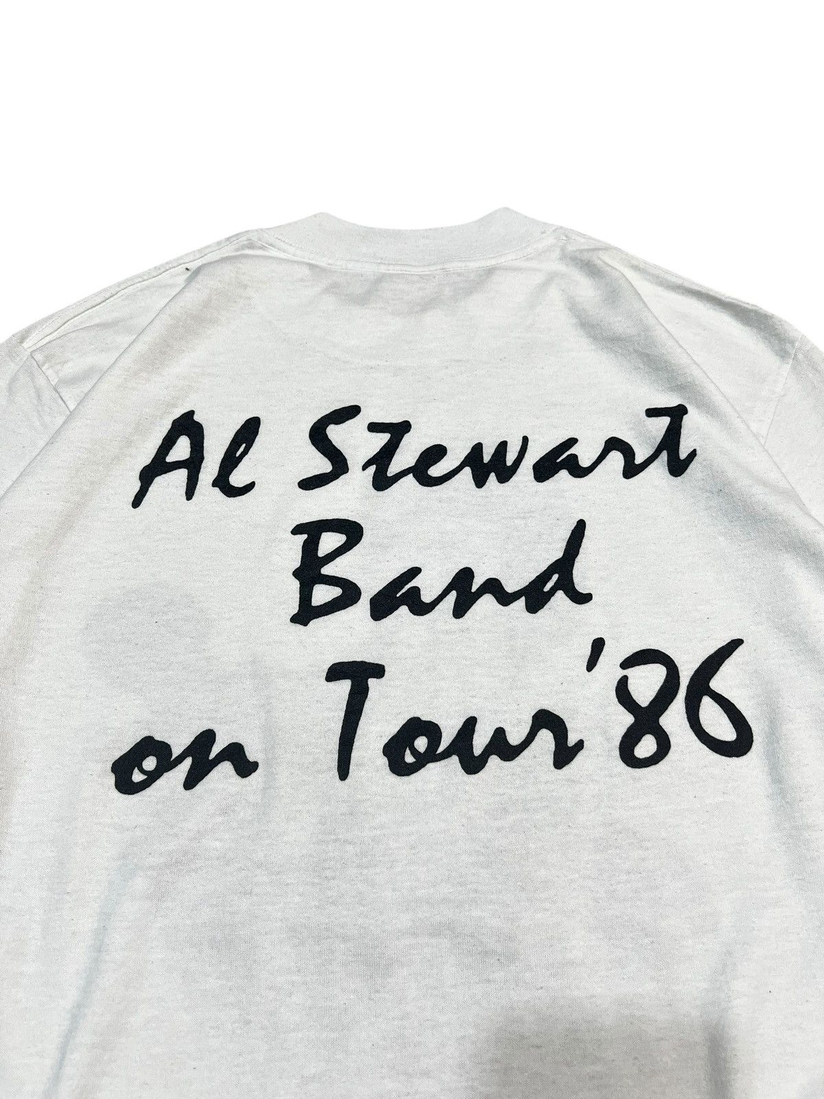 Band Tees Al Stewart band on tour ‘86 Size US M / EU 48-50 / 2 - 5 Thumbnail