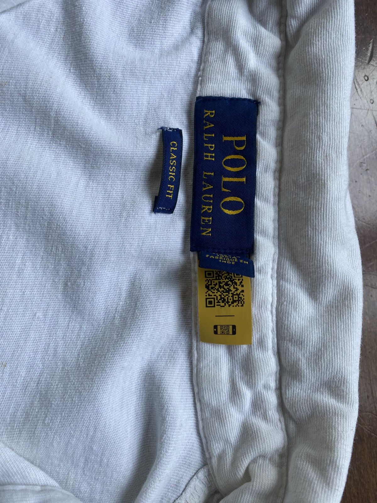 Polo Ralph Lauren White Polo Navy Pony Size US L / EU 52-54 / 3 - 4 Thumbnail