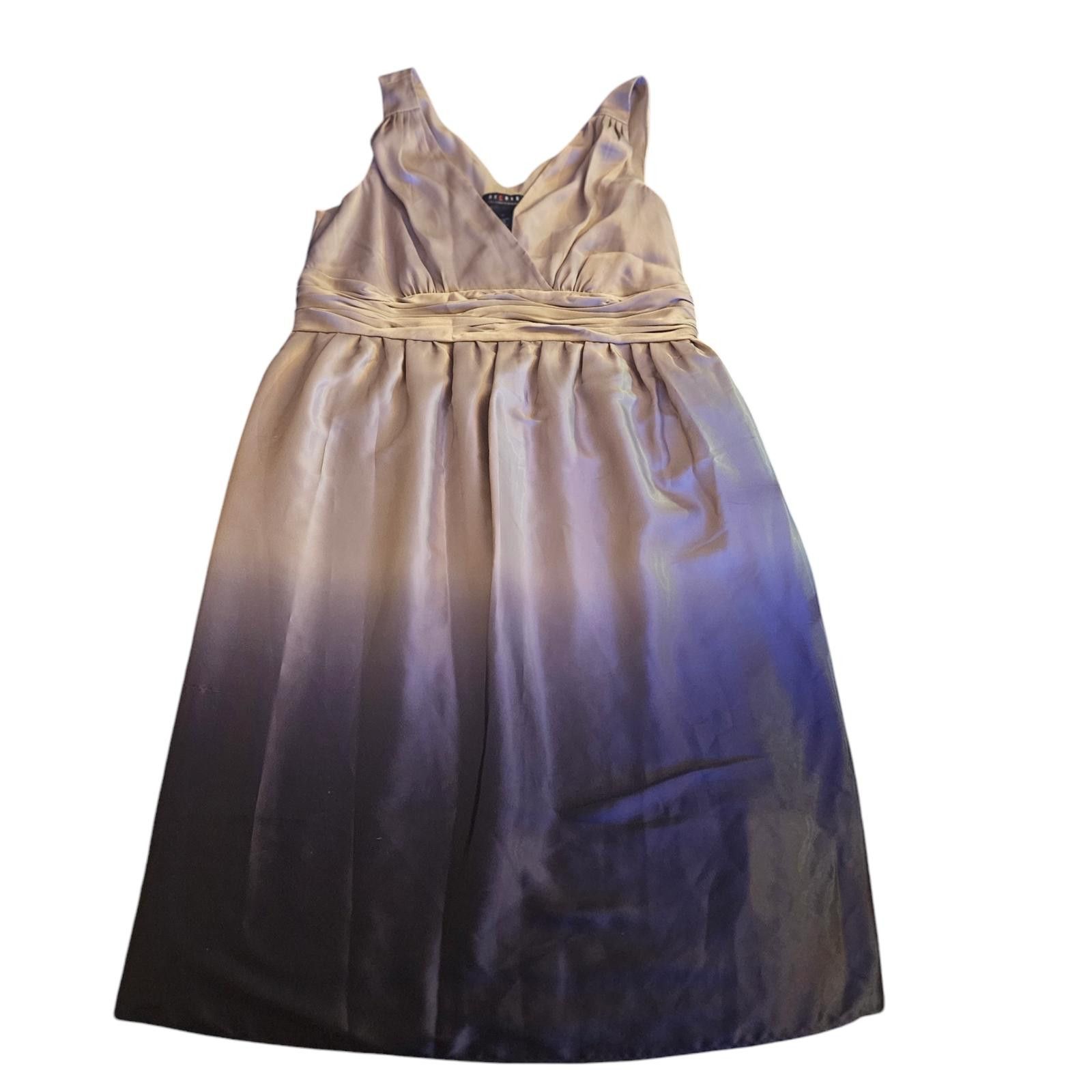 Other Axcess by Liz Claiborne Gradient Midi Dress - Size 12 Size XL / US 12-14 / IT 48-50 - 1 Thumbnail