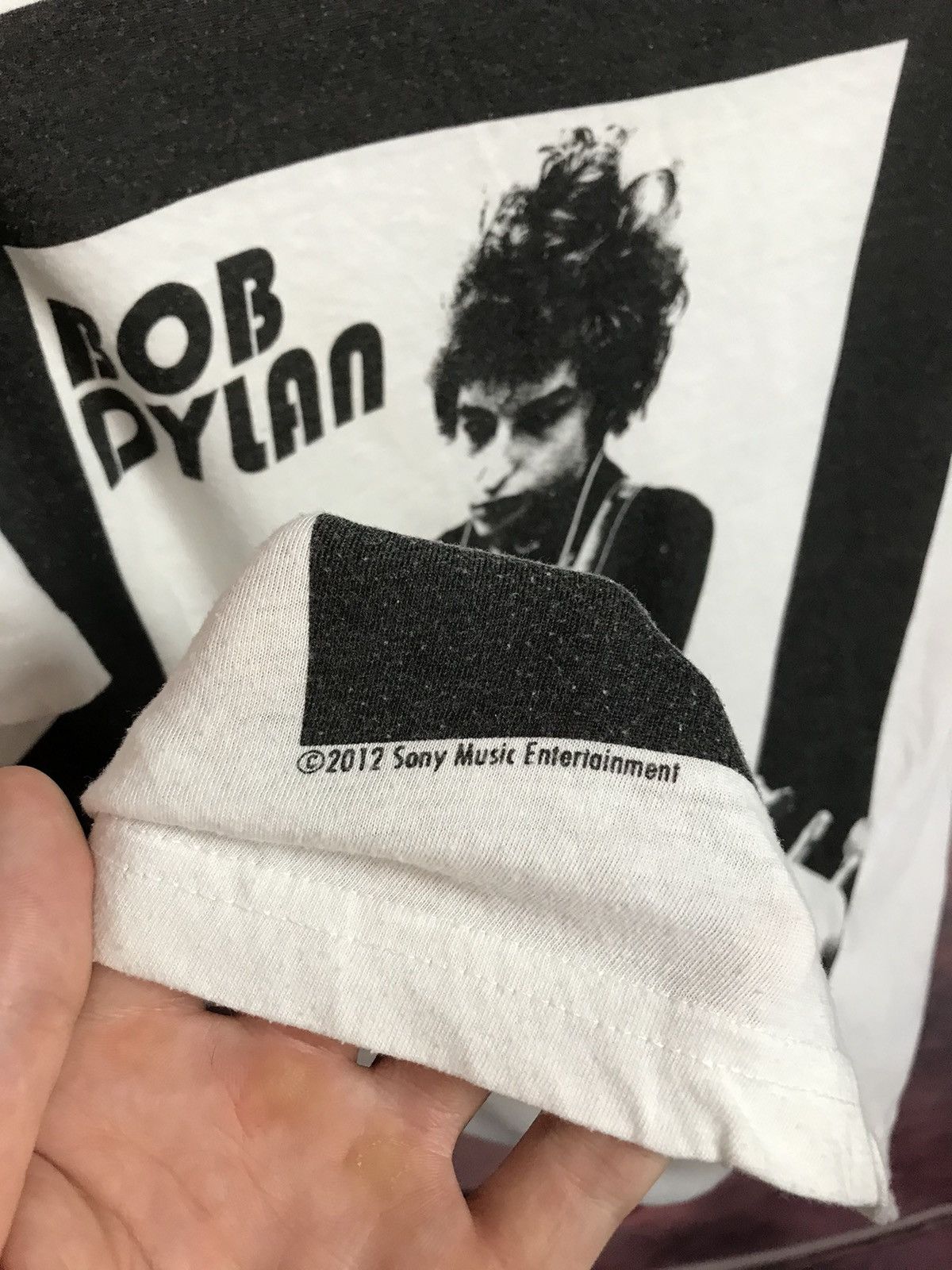 Band Tees Vintage Bob Dylan band rock tee Size US L / EU 52-54 / 3 - 4 Thumbnail