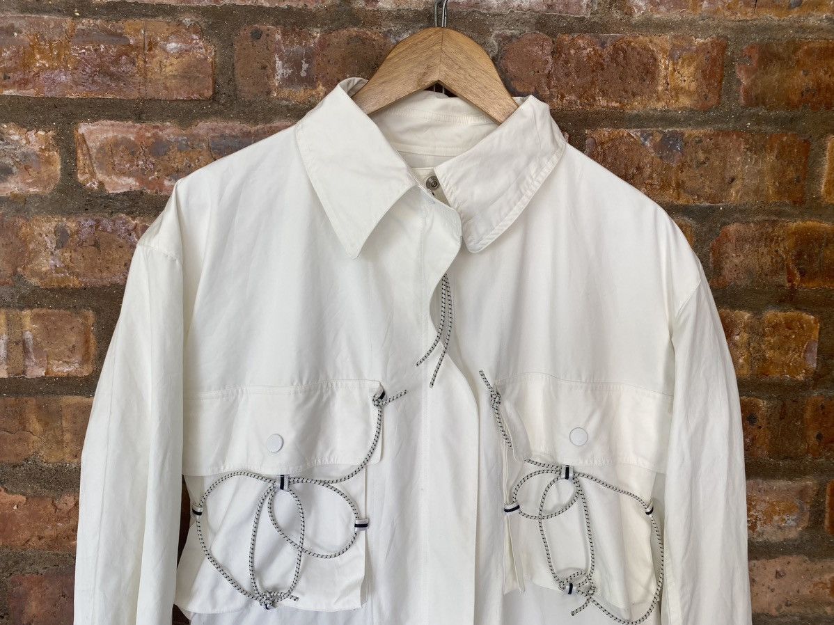 Issey Miyake SS04 ISSEY MIYAKE Bungee Cord Long Raincoat Size US M / EU 48-50 / 2 - 4 Thumbnail