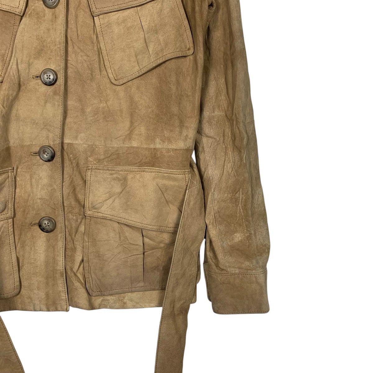 Ralph Lauren Ralph Lauren Suede Leather Jacket Size M / US 6-8 / IT 42-44 - 4 Thumbnail