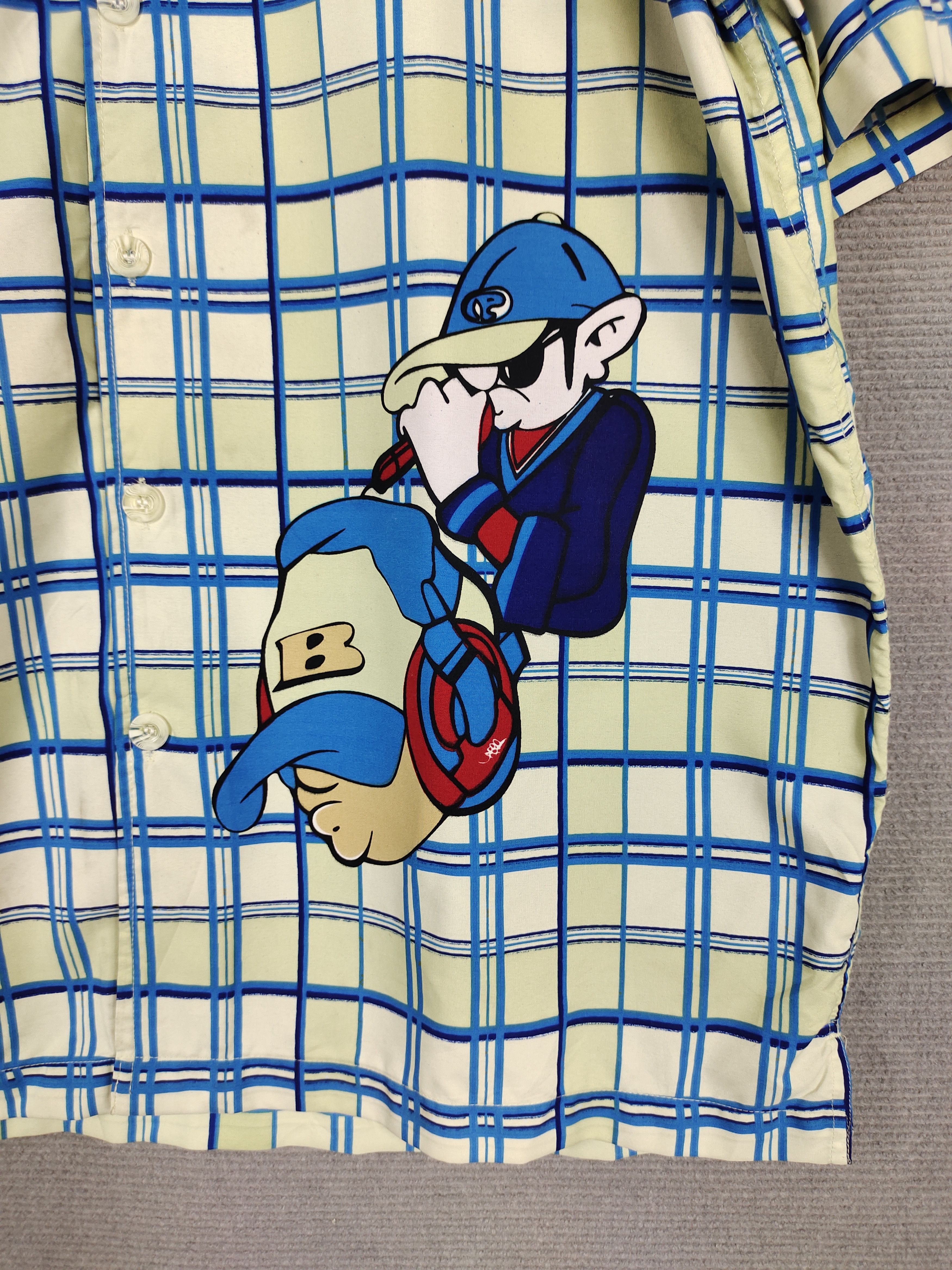 Vintage Vintage Y2k Hip Hop Graviti Baggy Checkered Shirt Jnco Size US XXL / EU 58 / 5 - 4 Thumbnail