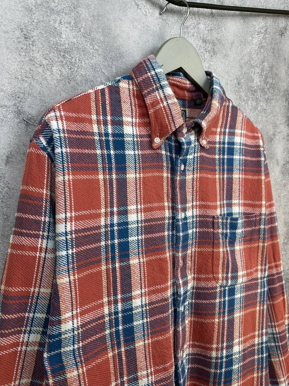 Gitman Bros. Vintage Gitman Bros Vintage California Triple Yarn Flannel Shirt USA Size US XL / EU 56 / 4 - 3 Thumbnail