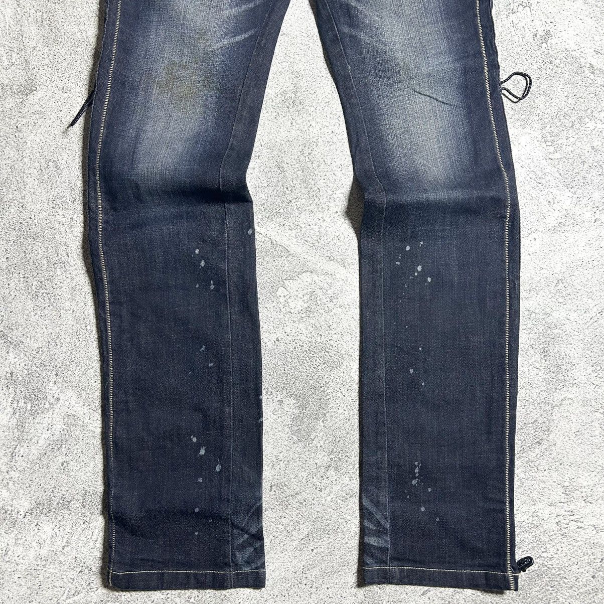 Japanese Brand Vintage Pants Denim PPFM DESTRUCT Strect Material Size US 35 - 12 Thumbnail
