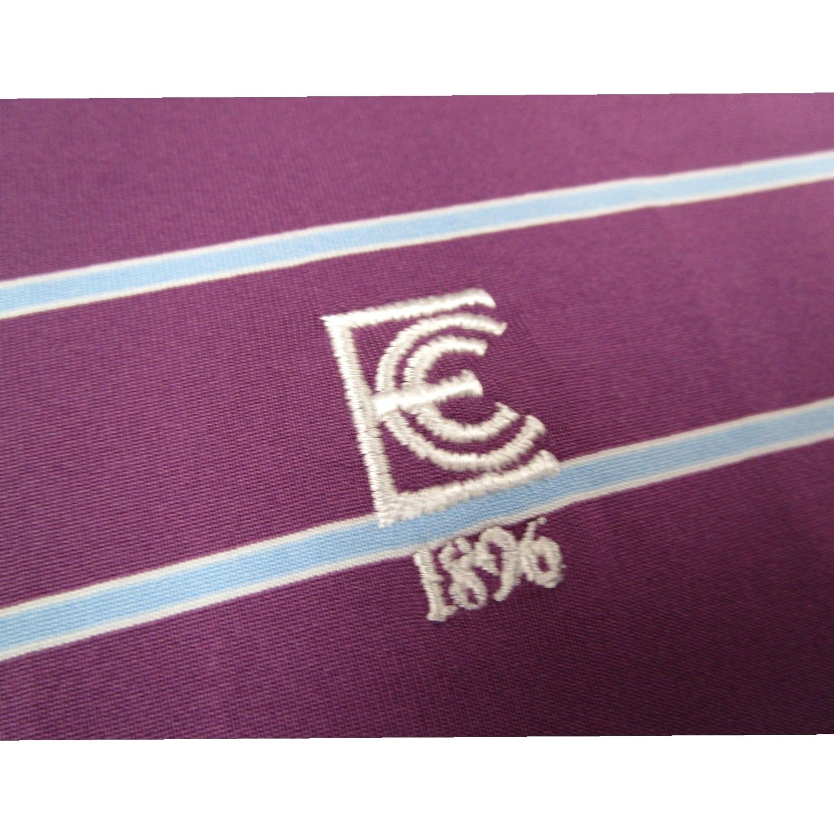 Peter Millar Peter Millar Summer Comfort Polo Shirt Mens M Purple Striped Exmoor CC Golf Size US M / EU 48-50 / 2 - 4 Thumbnail