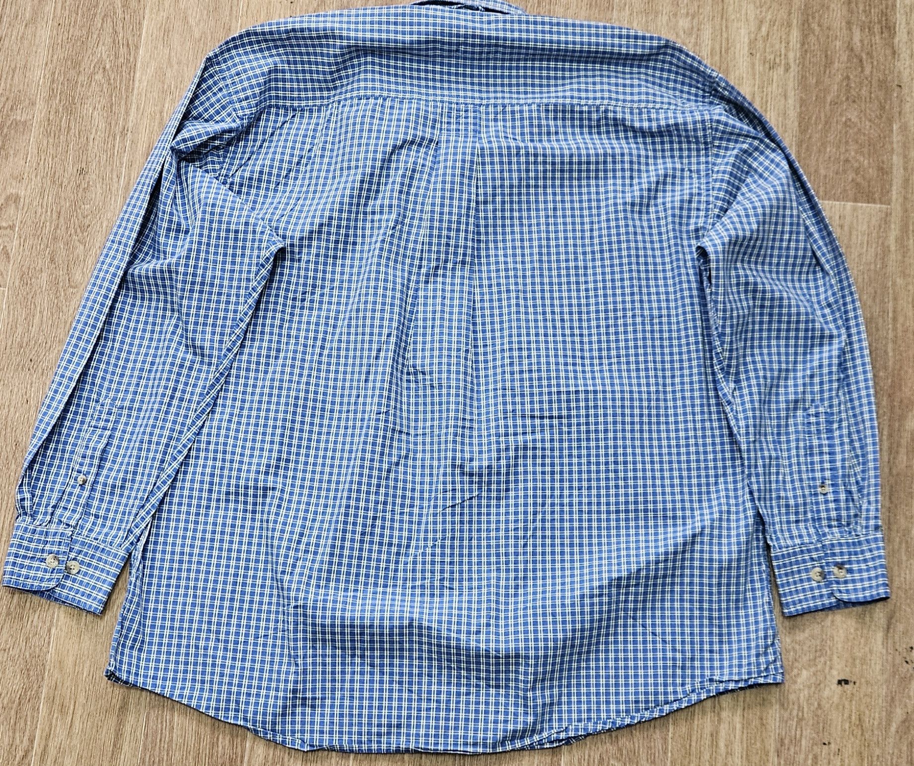 Timberland Vintage Timberland Shirt Mens Large Blue Cotton Long Sleeve Size US L / EU 52-54 / 3 - 11 Thumbnail