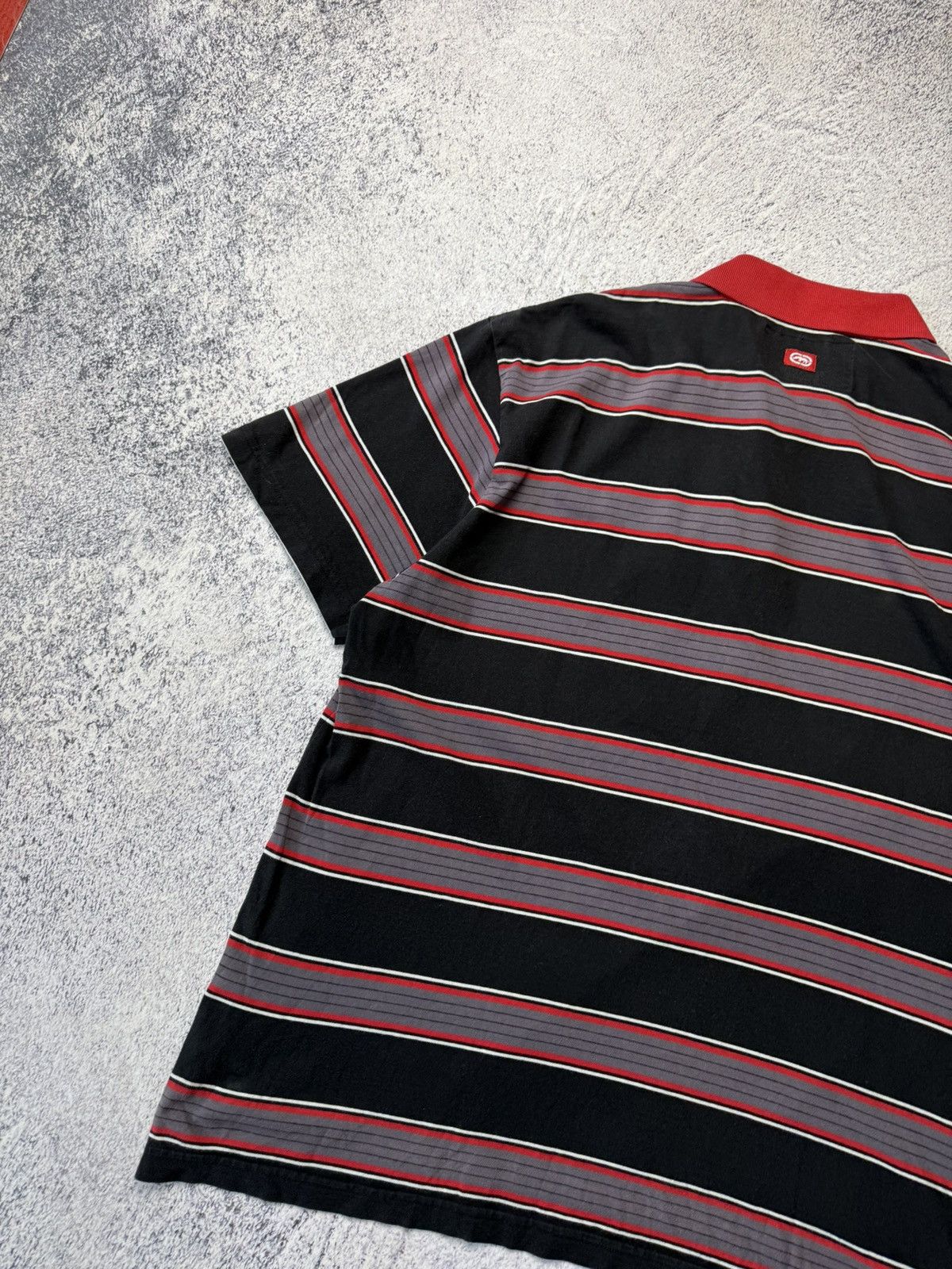 Ecko Unltd. VINTAGE Ecko Unltd Y2K Red Big logo Polo T-Shirt USA Size US L / EU 52-54 / 3 - 21 Thumbnail