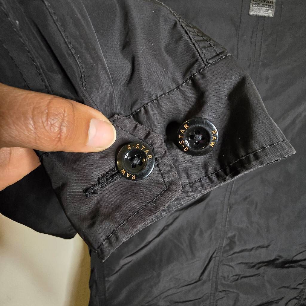 G-Star G-Star Raw Timor Biker Overshirt Jacket Women’s Small Black Size S / US 4 / IT 40 - 5 Thumbnail